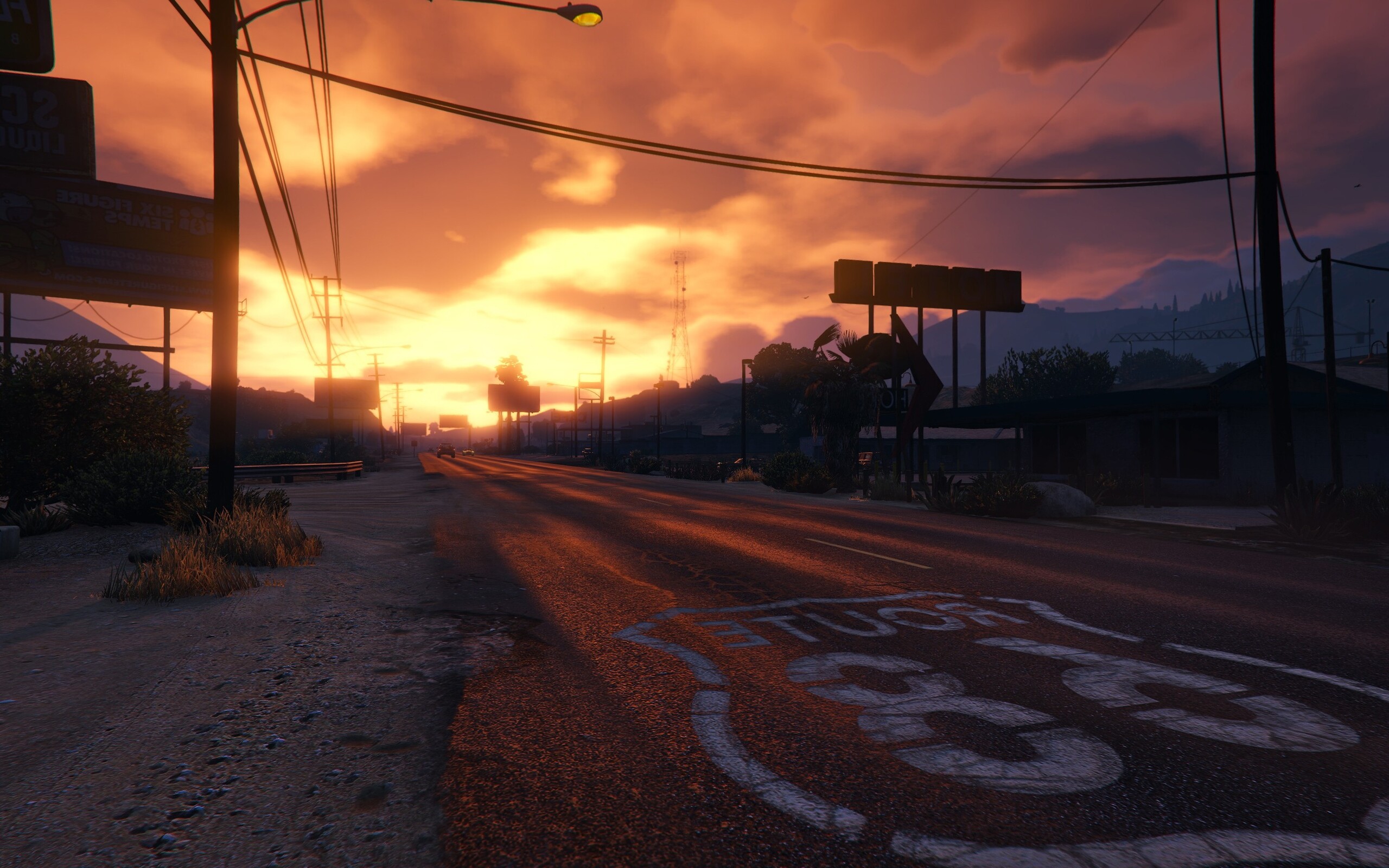 GTA 5 Sunset Wallpaper