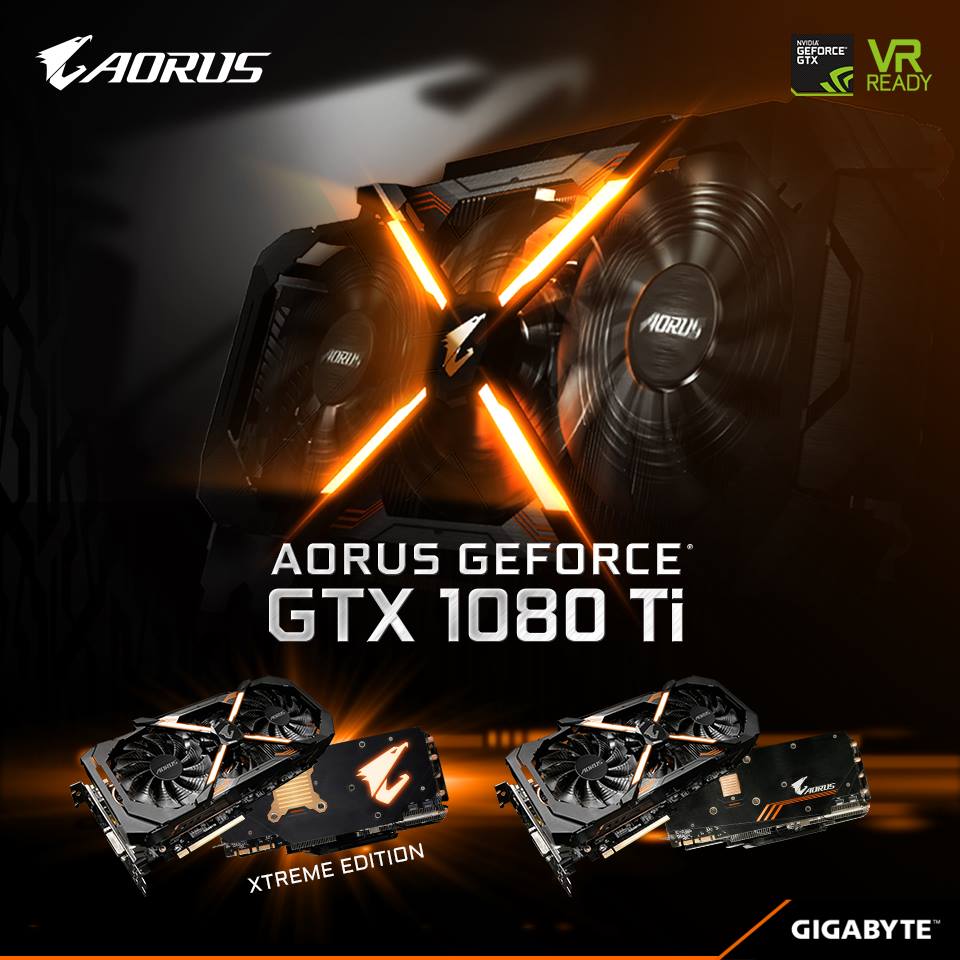 AORUS GTX 1080 Ti!
