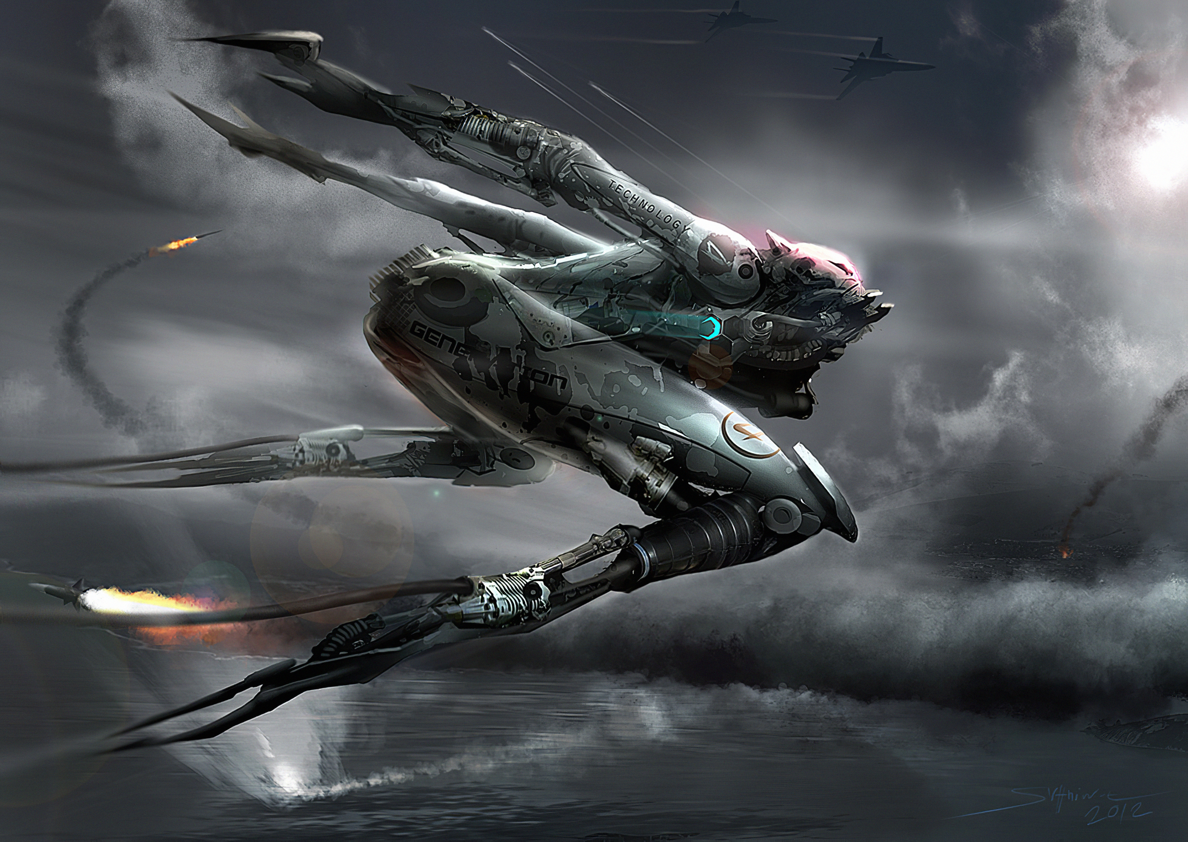 Catzidrotic Scifi Robot 4k Wallpaper, HD