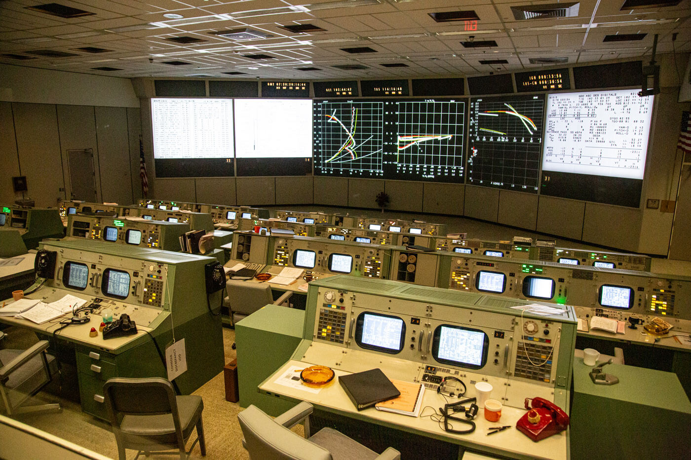 Apollo Mission Control Photo