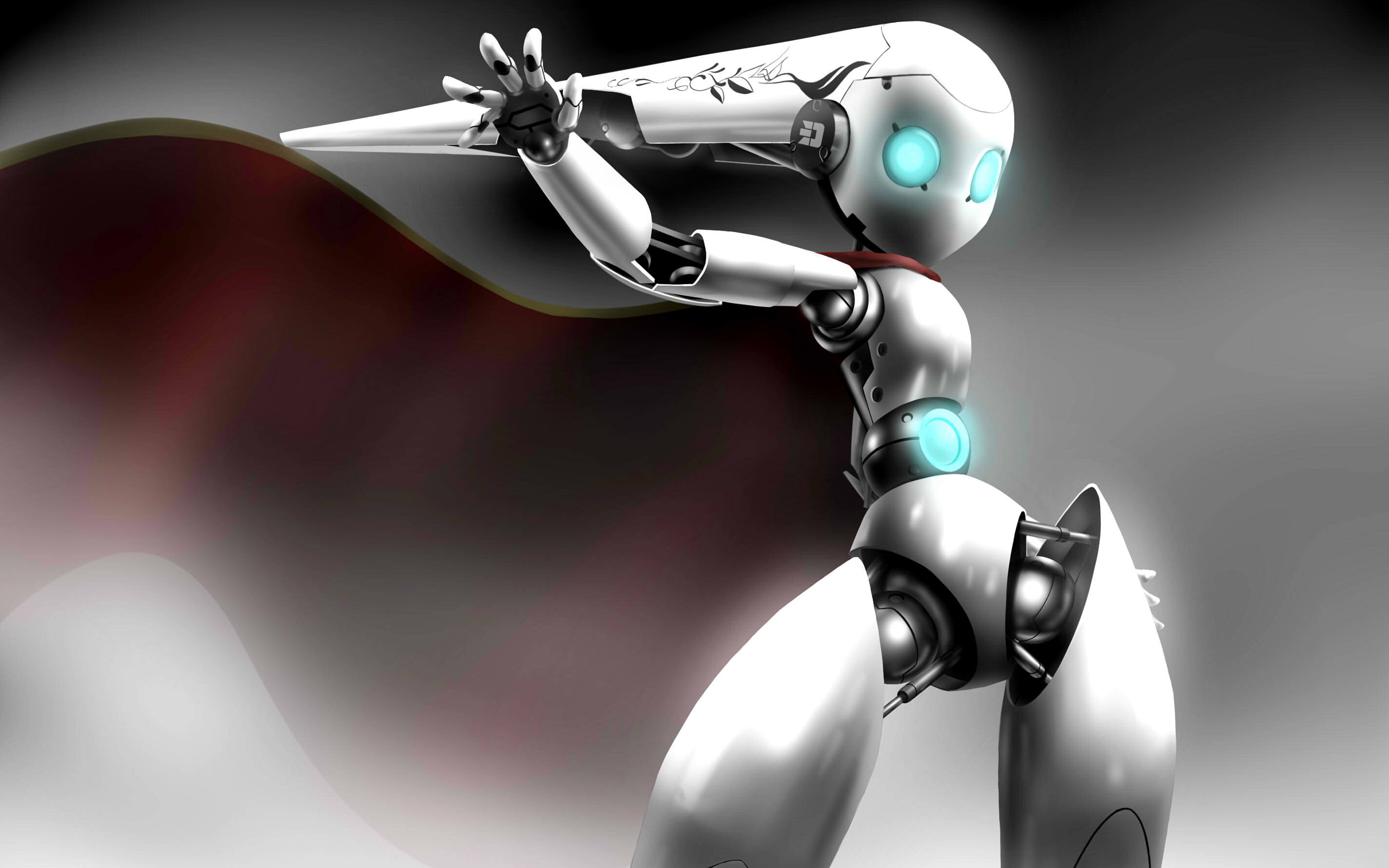 Download Sci Fi Robot HD Wallpaper