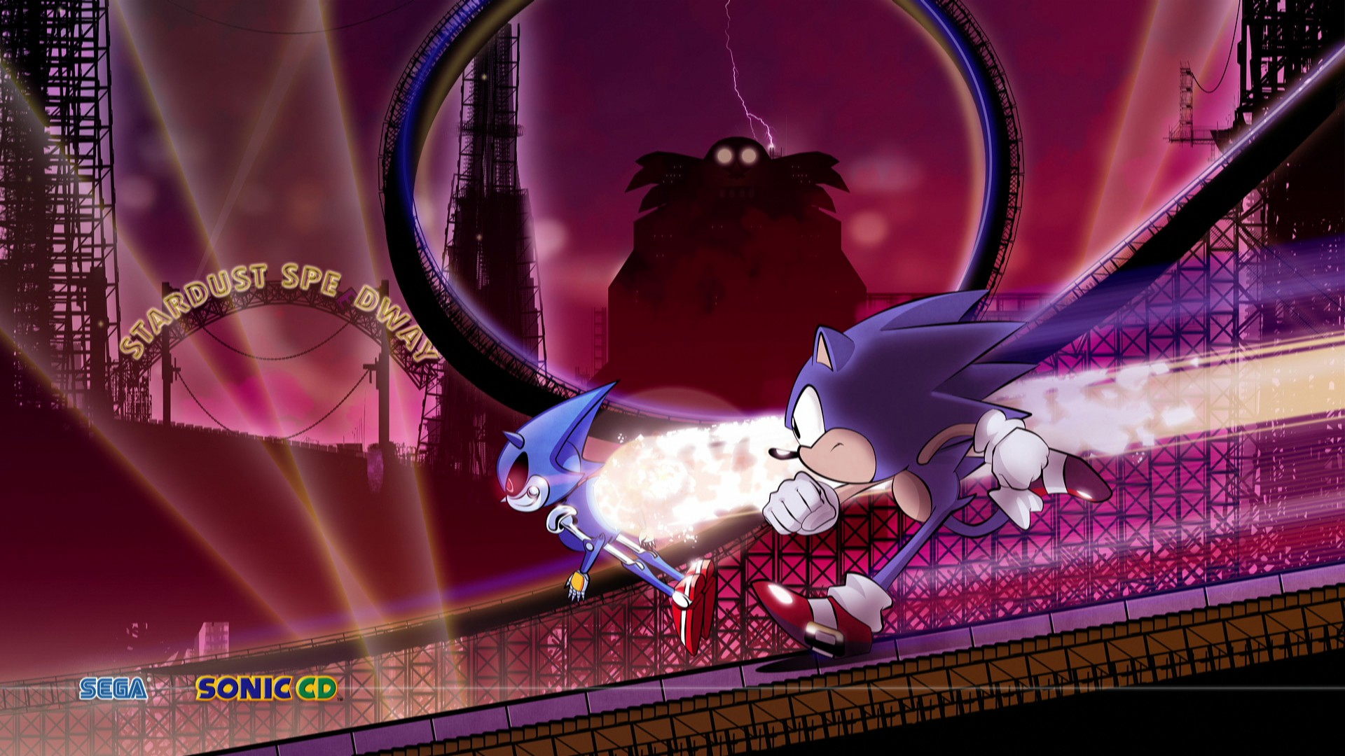 Sonic CD PS3 Theme Picture, SEGA