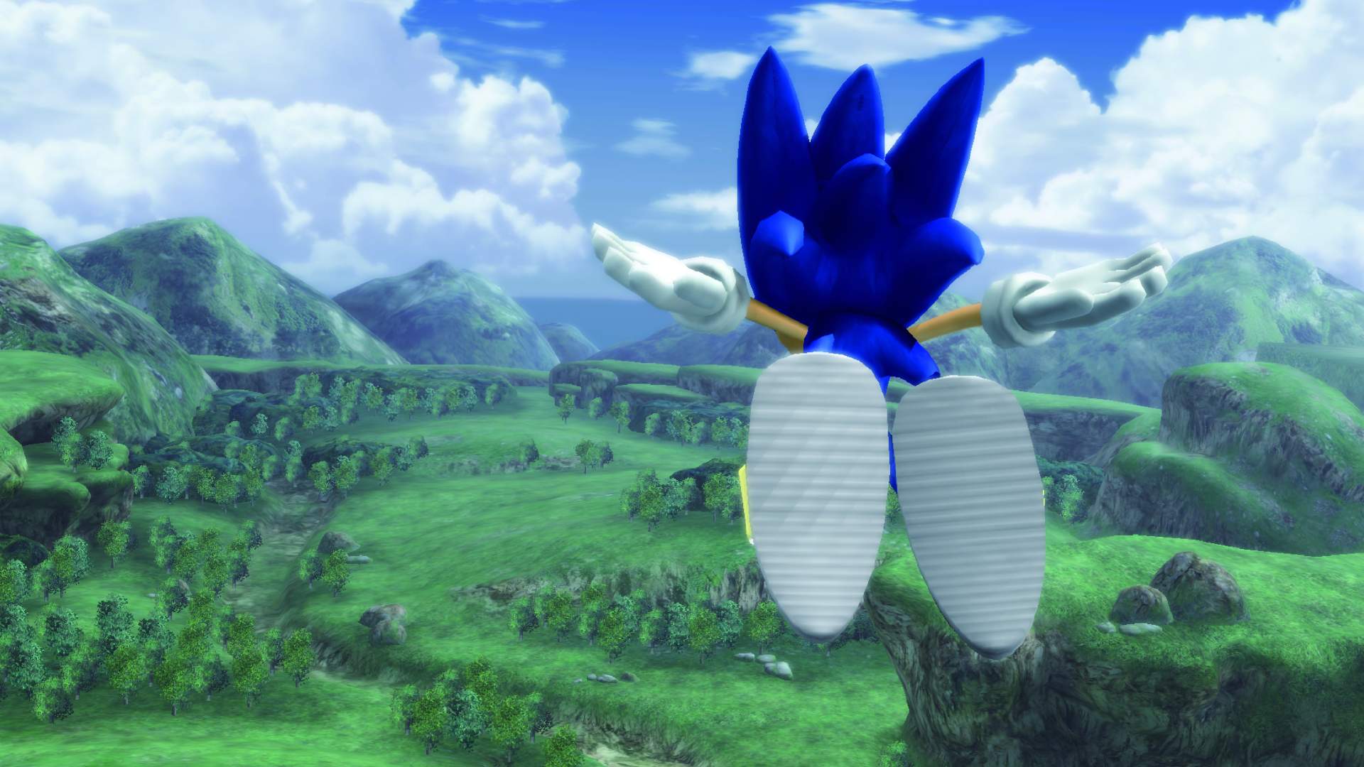 Sonic Sky Adventure HD Wallpaper