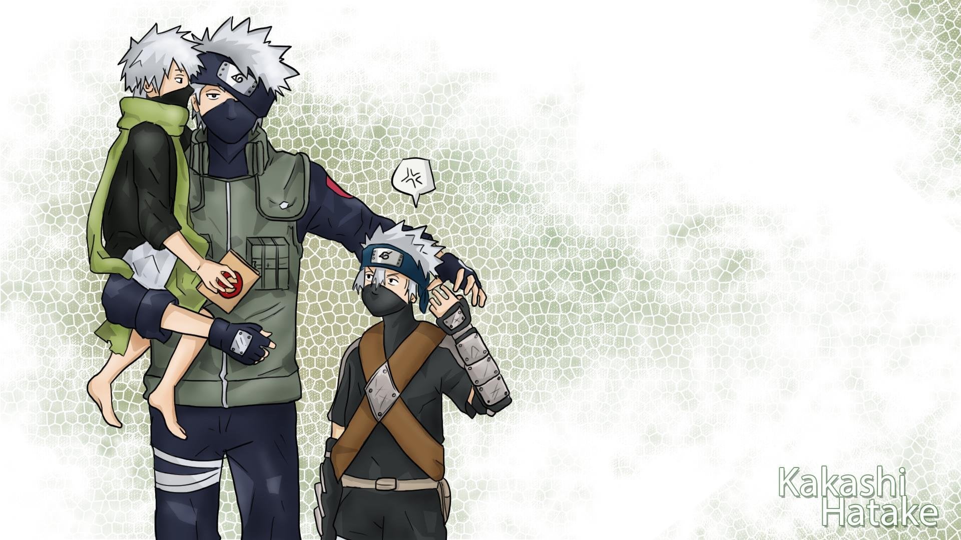 Naruto Team 7 Wallpaper I drew up