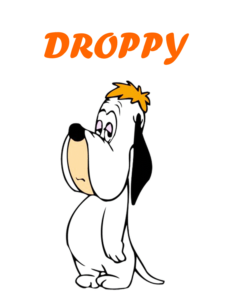 Droopy Classic Animated Character
