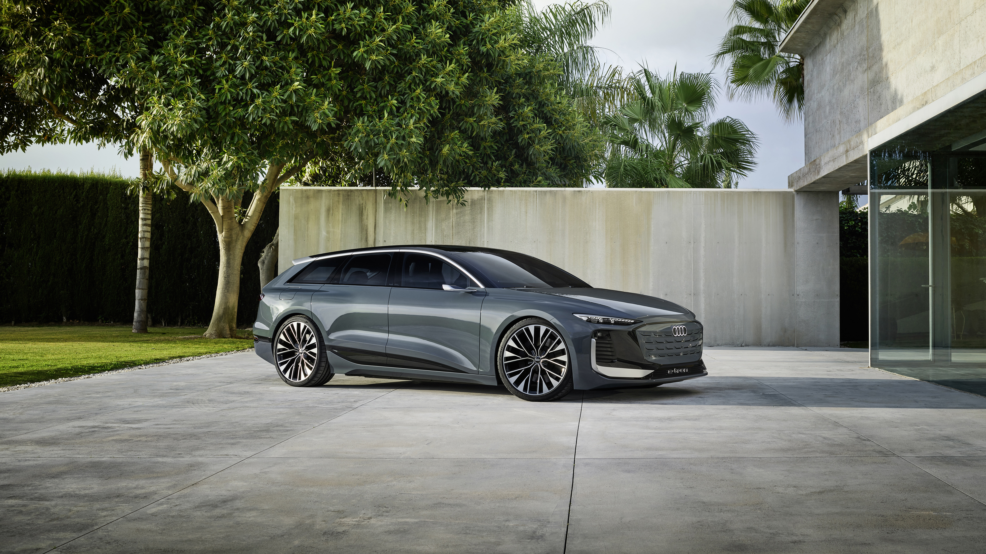Audi A6 Avant E Tron Concept 2022 4K