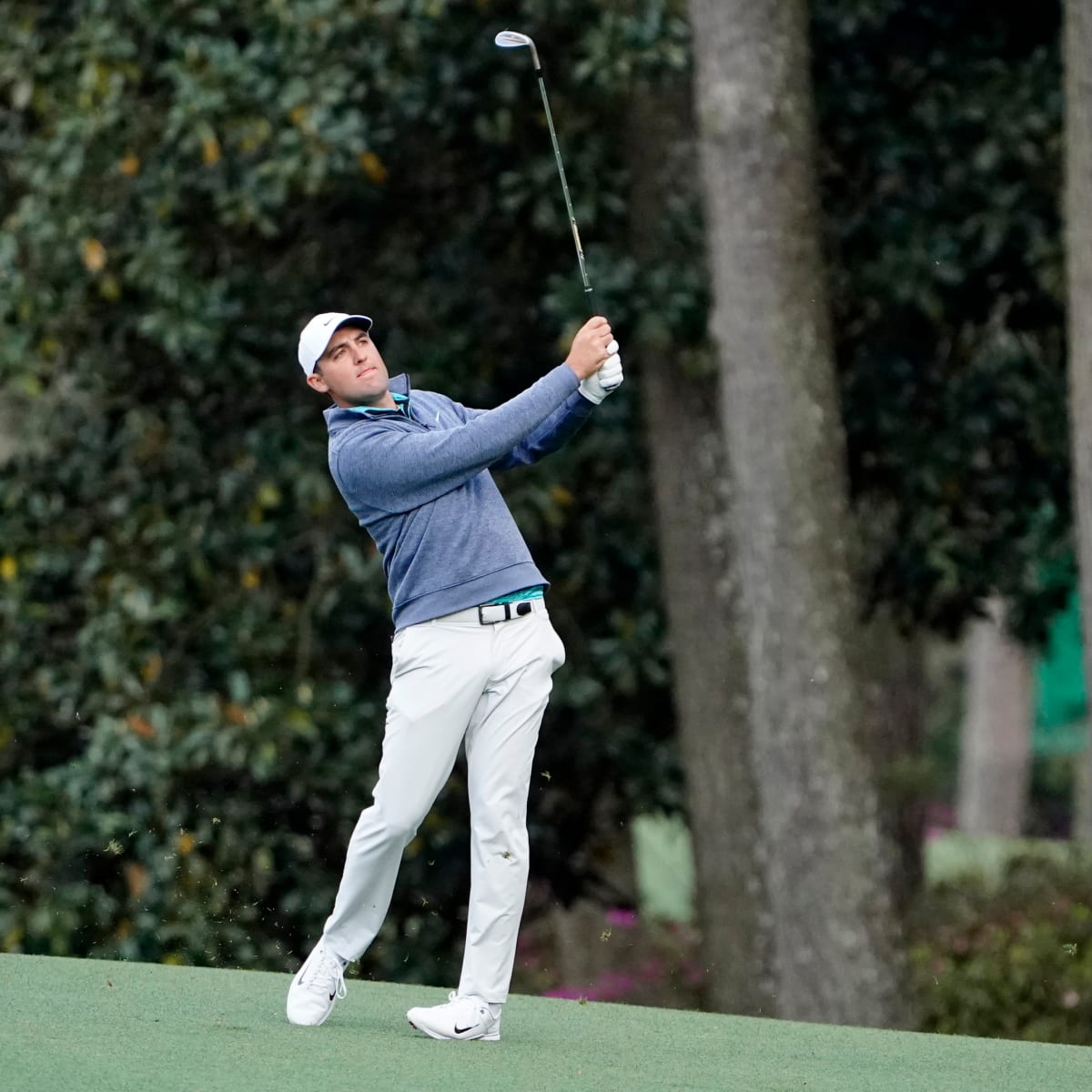Scottie Scheffler Enters Masters Sunday