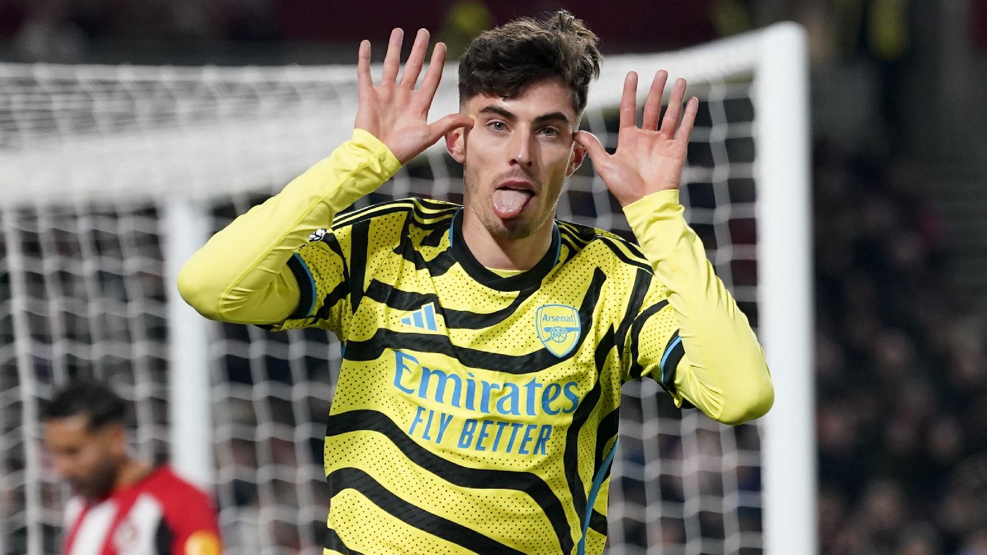 Late Kai Havertz goal sees Arsenal beat