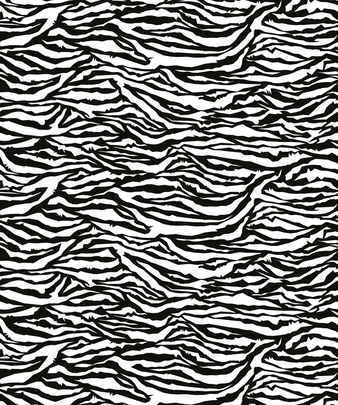 Zebra Stripe Wallpaper • Animal Print