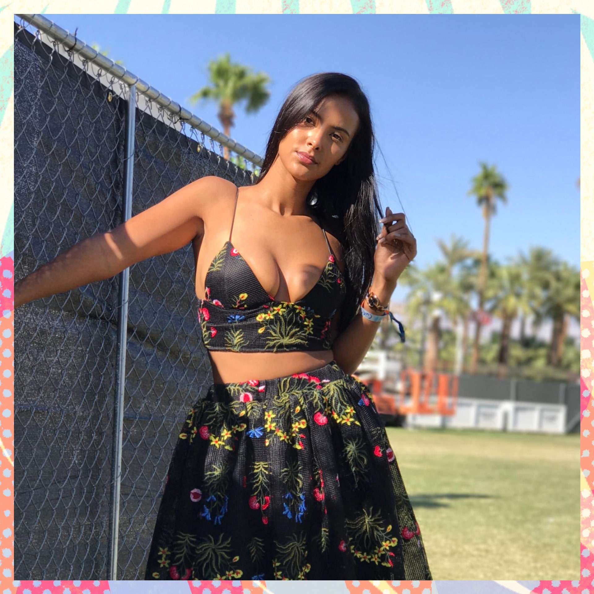 Maya Jama Hair, Makeup and Beauty