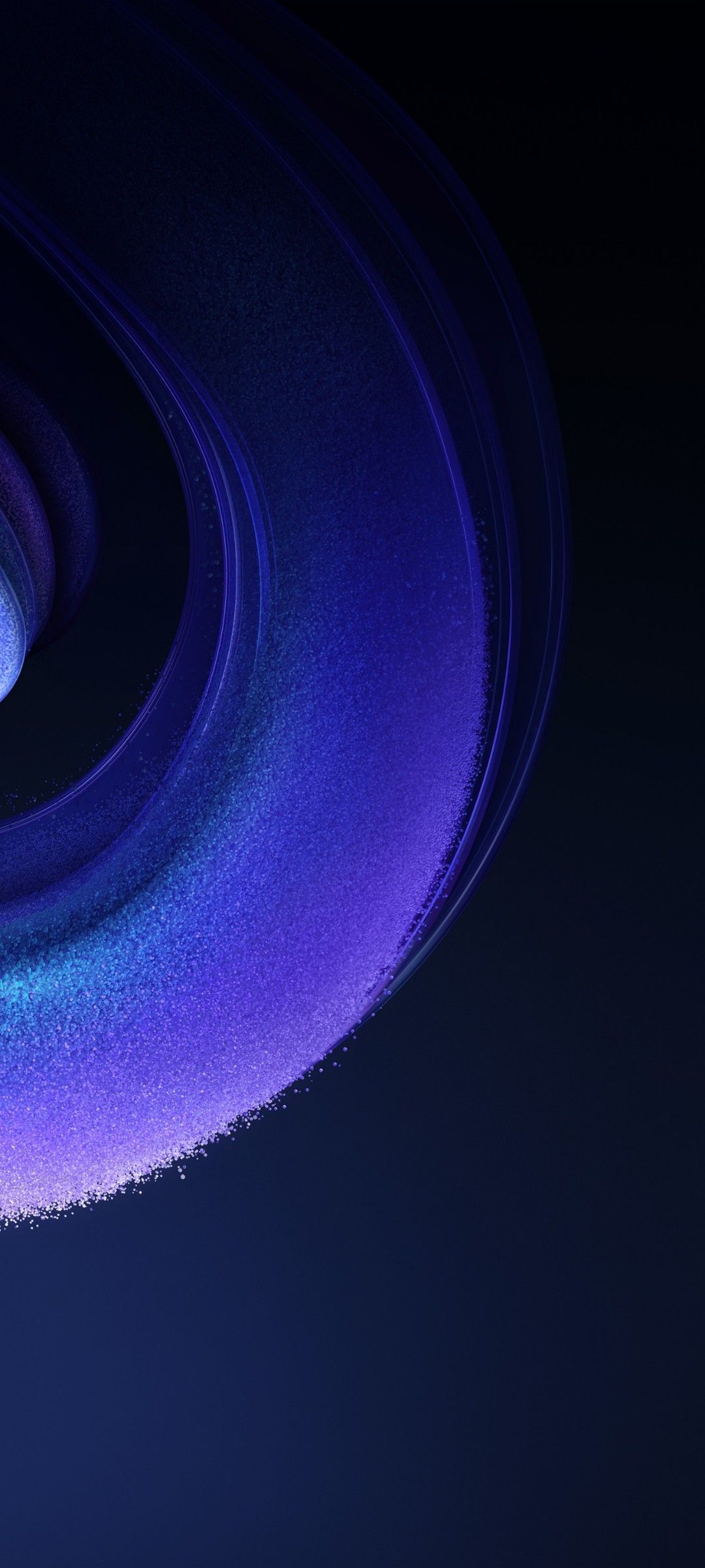 Abstract Blue and Purple Wallpaper