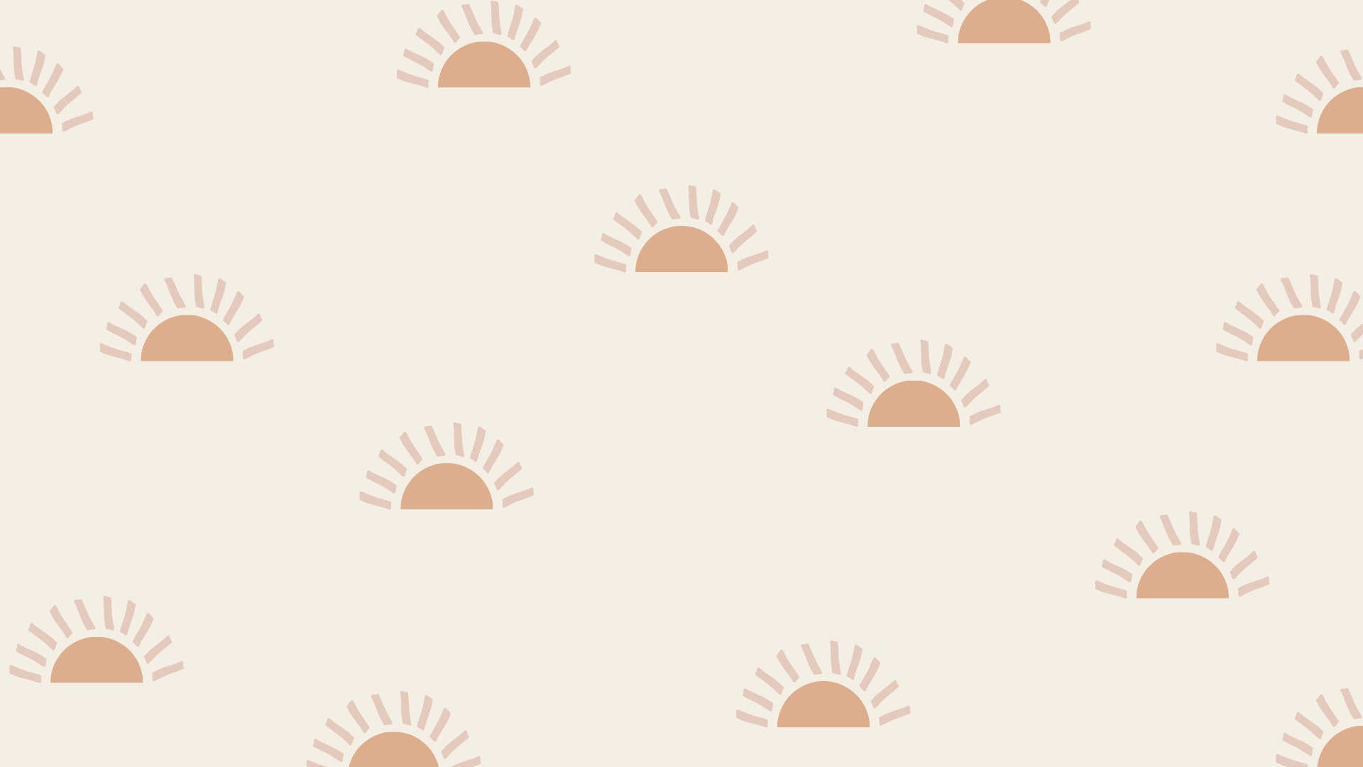 Boho Sun Desktop Wallpaper, Pink