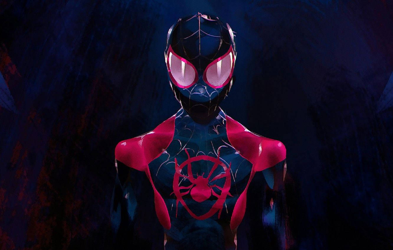 Miles Morales in the Dark Wallpaper