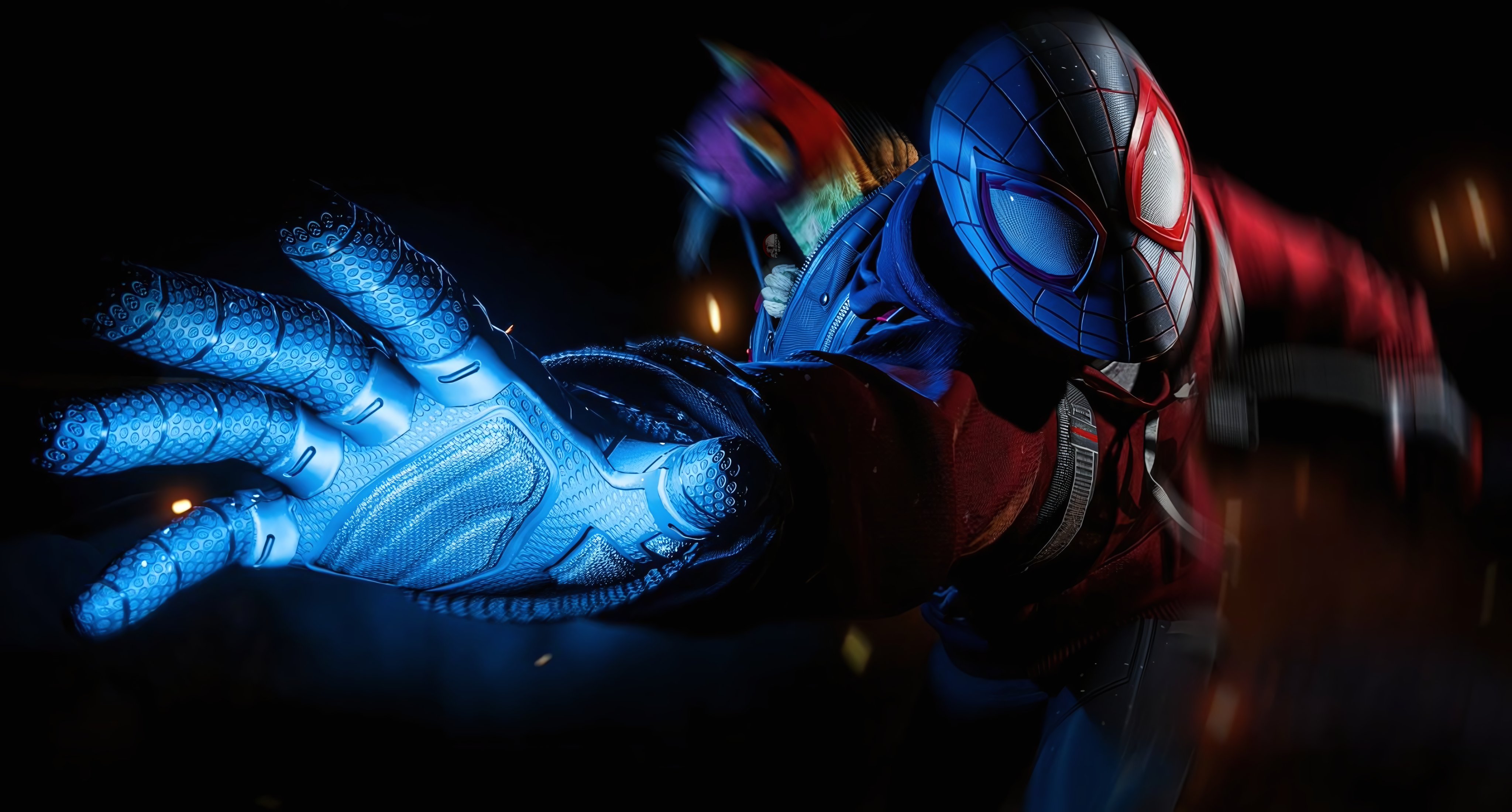 Miles Morales Dark Wallpapers Wallpaper Cave