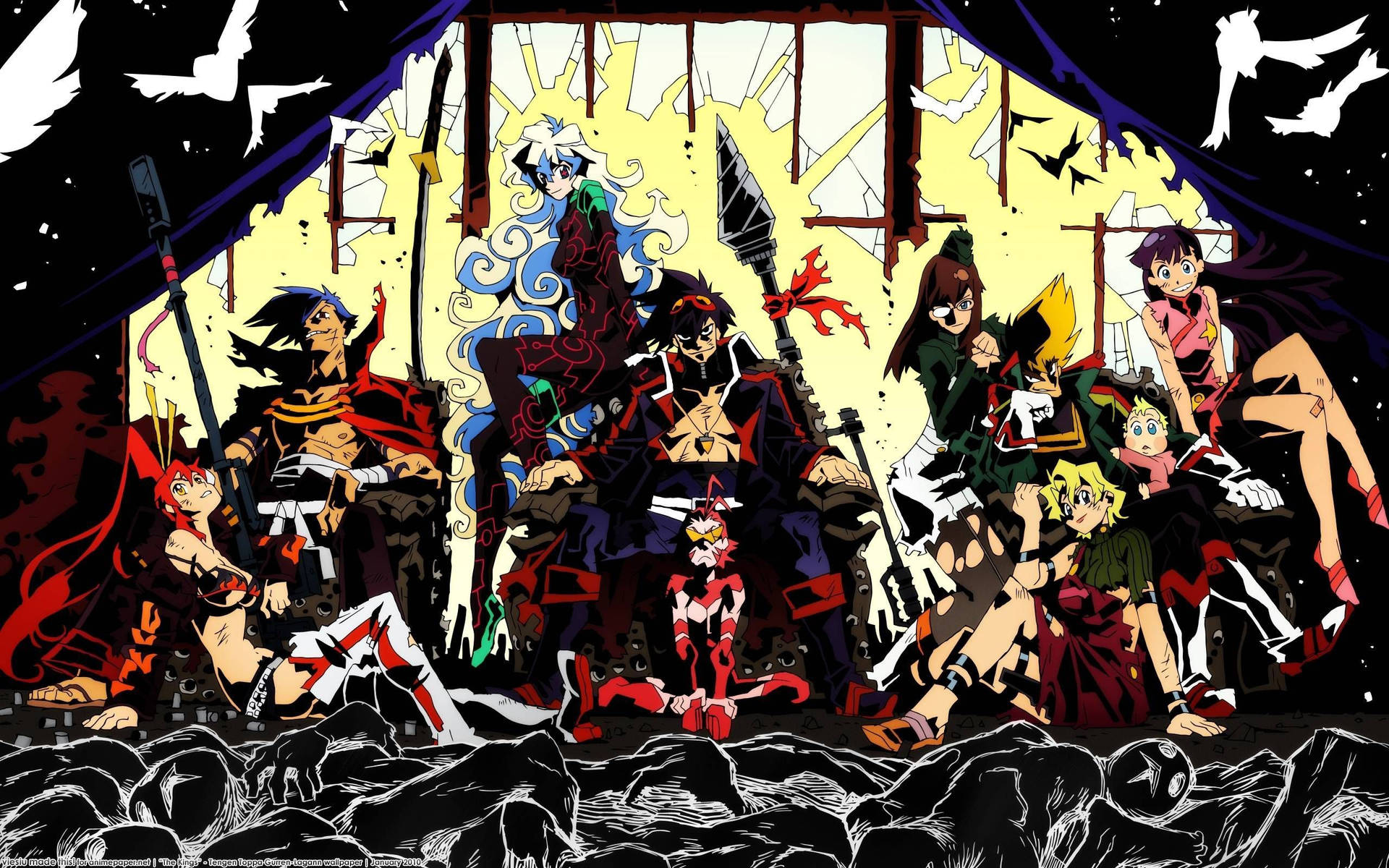 Free Gurren Lagann HD Wallpaper