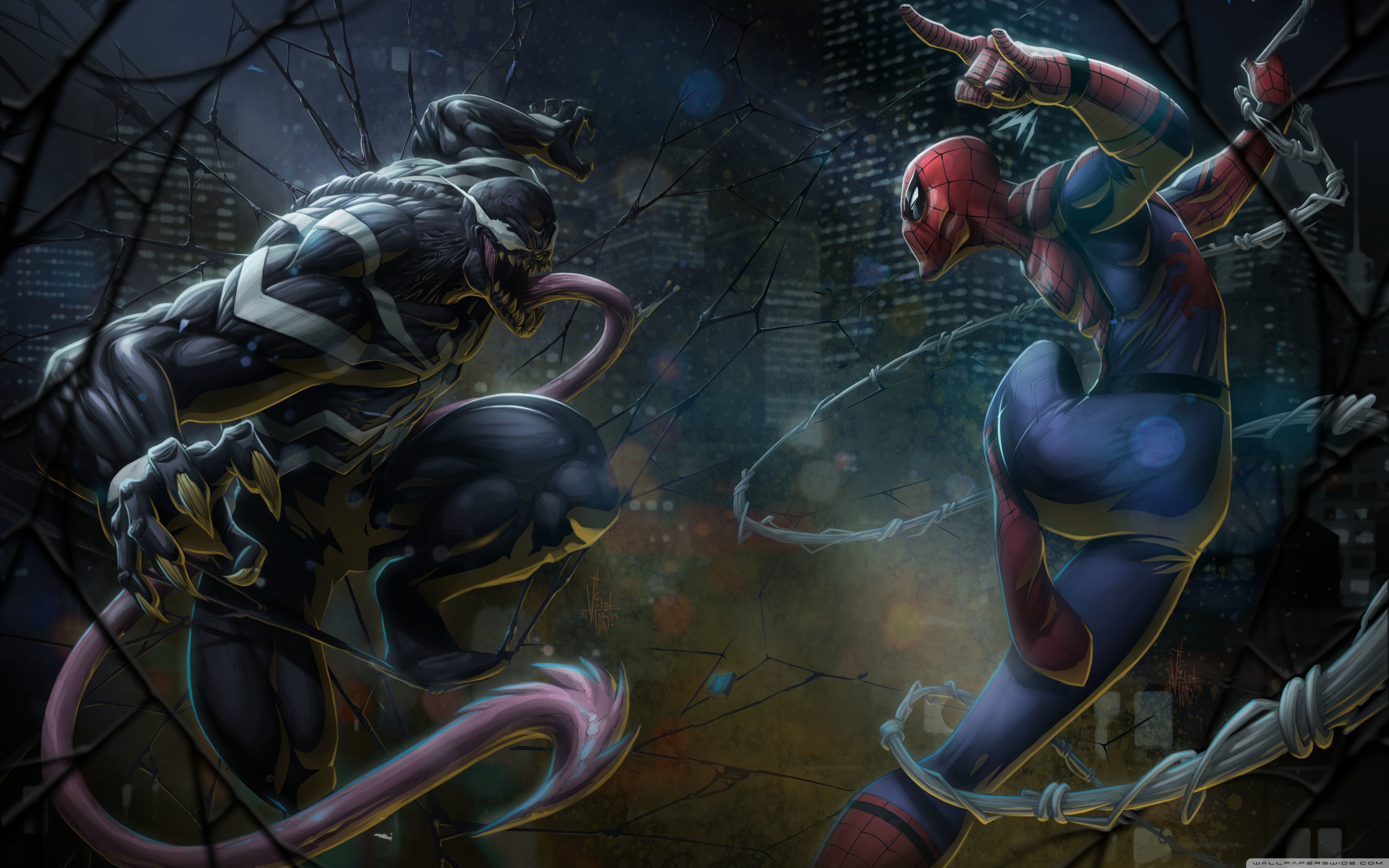 Marvel Comics Spider Man Vs Venom
