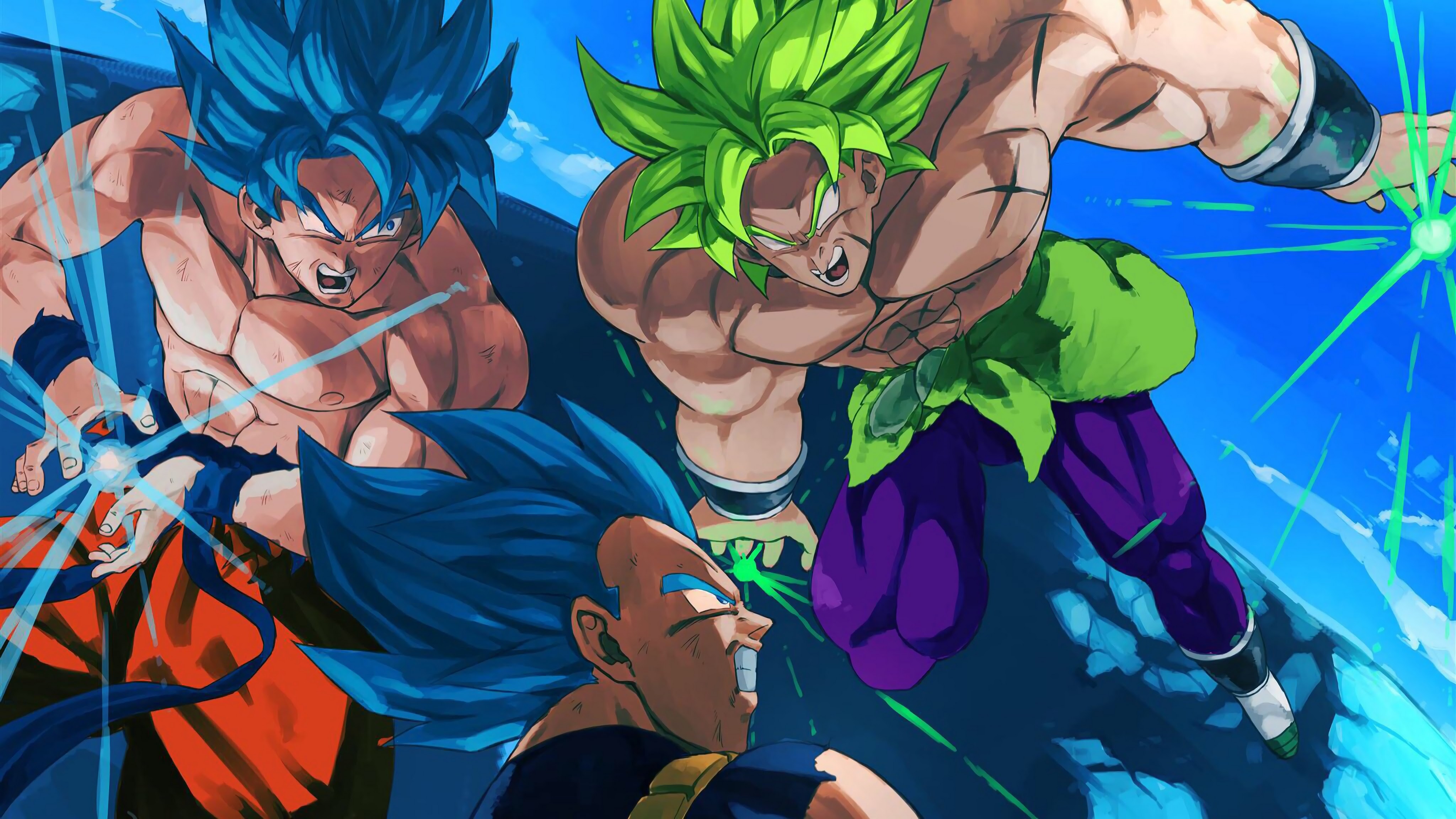 Dragon Ball Super: Broly Goku Vegeta 4K