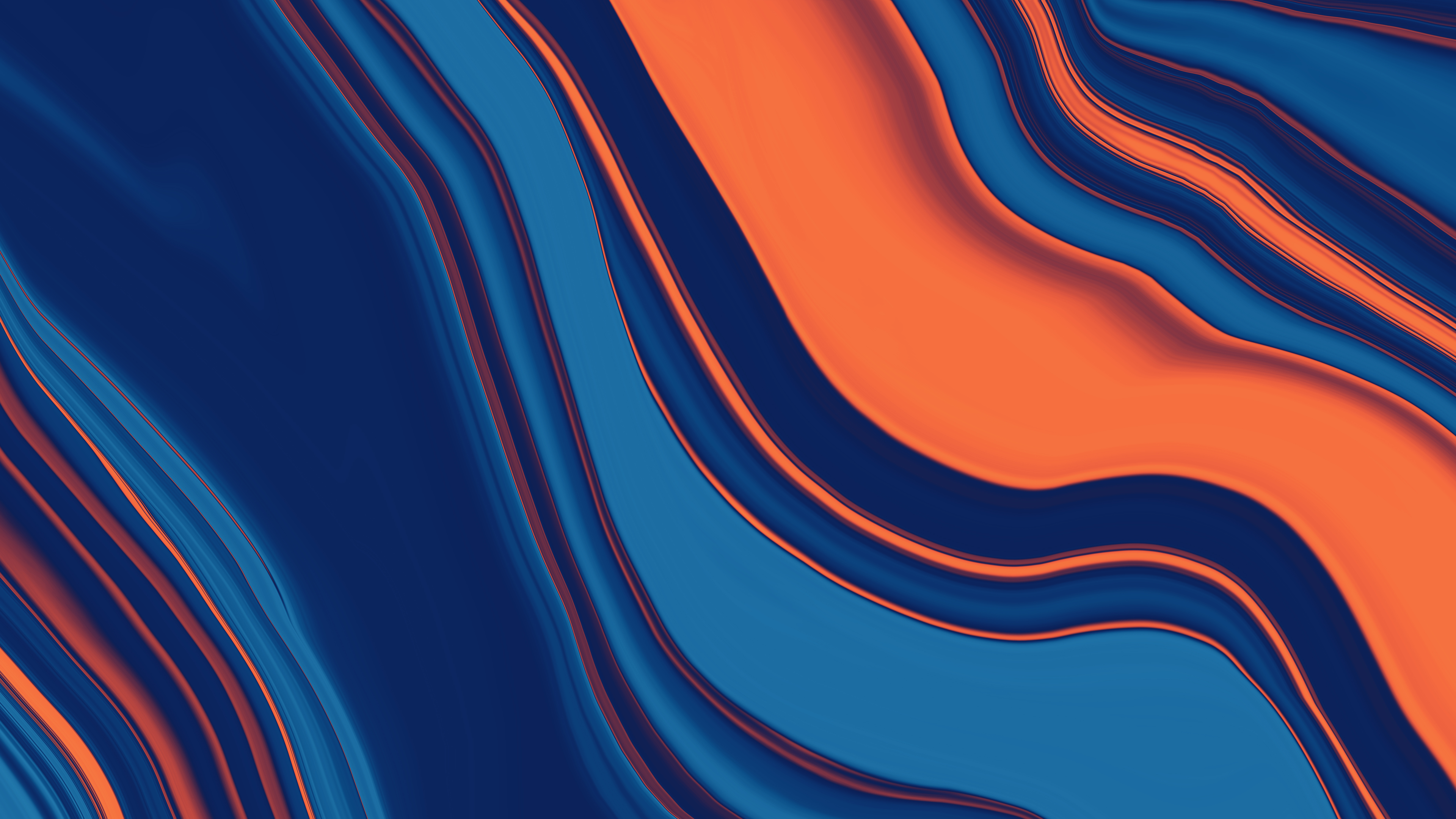 Fluid Abstract Colorful Line