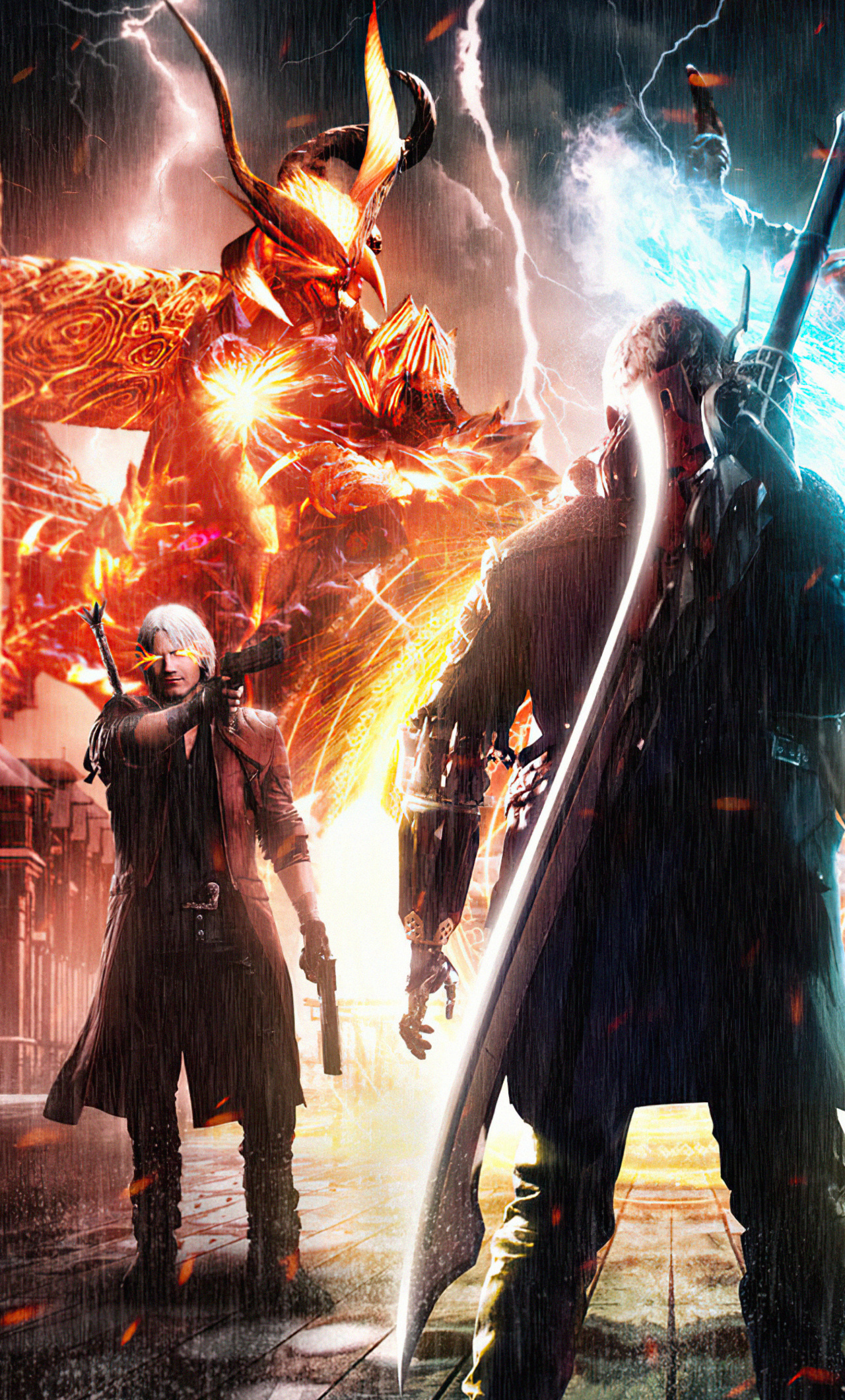 Swordsman Son Devil May Cry 5 4k iPhone