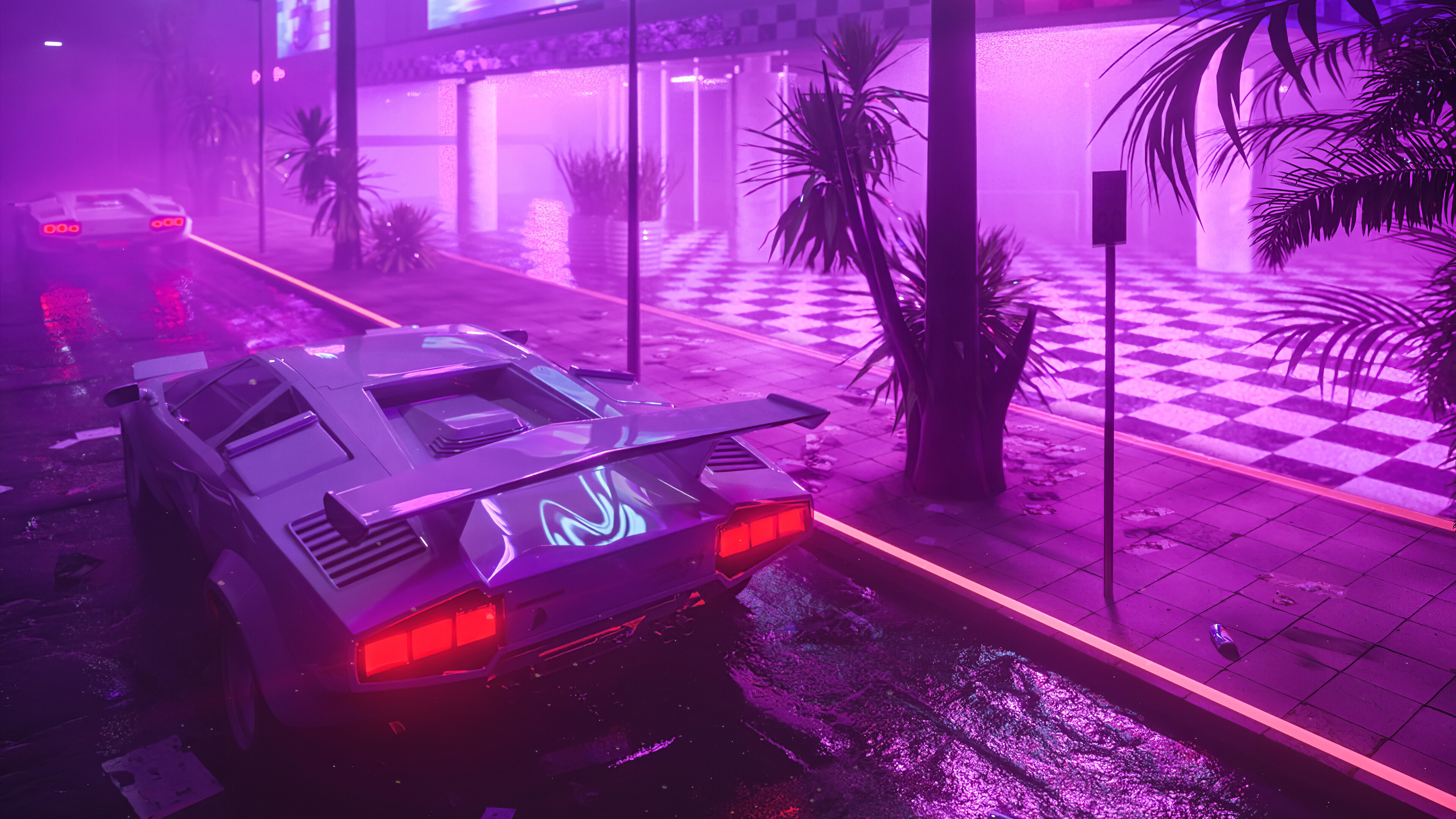 Artistic Vaporwave 4k Ultra HD Wallpaper