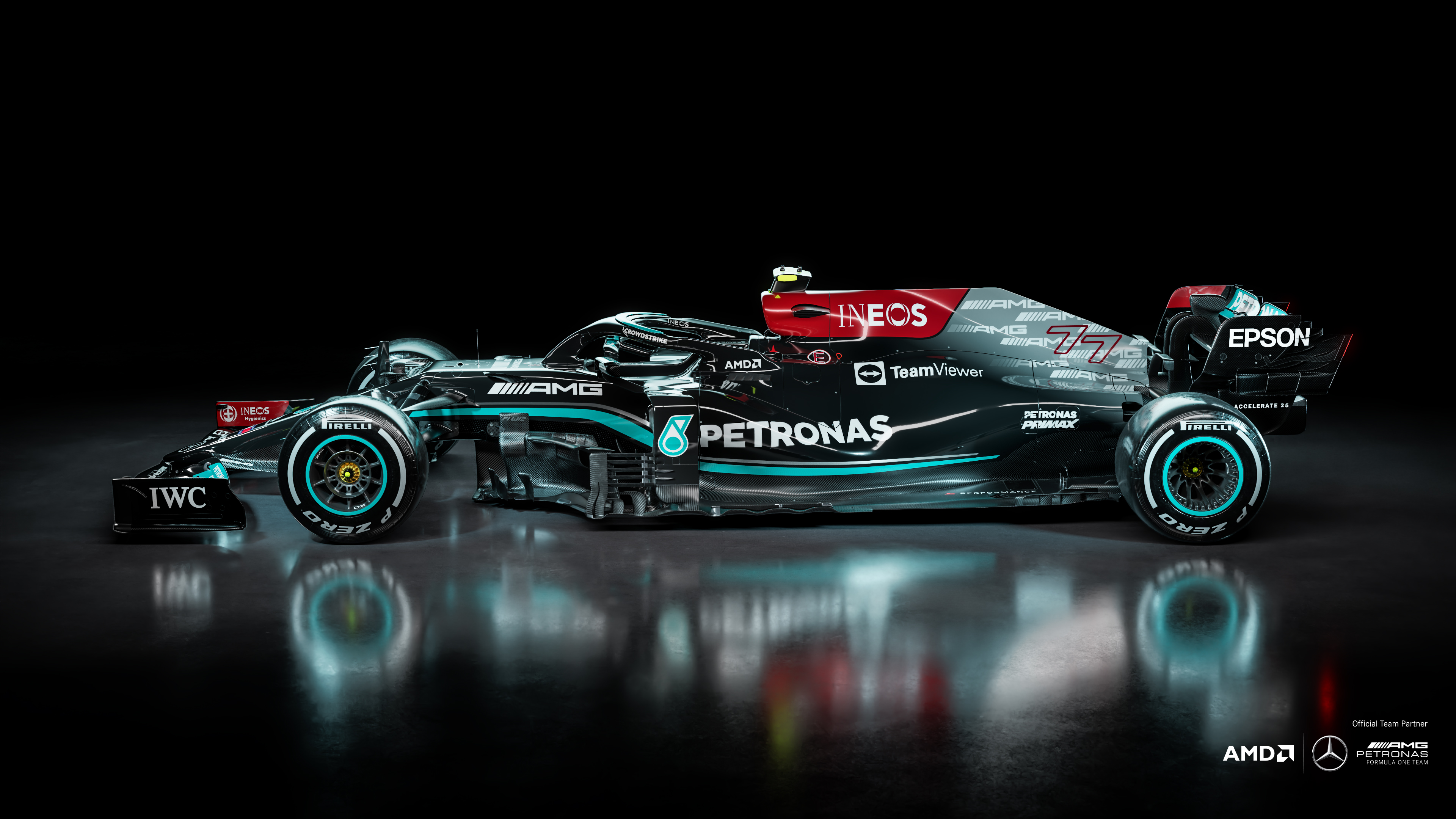Mercedes AMG F1 W12 E Performance 4K 2