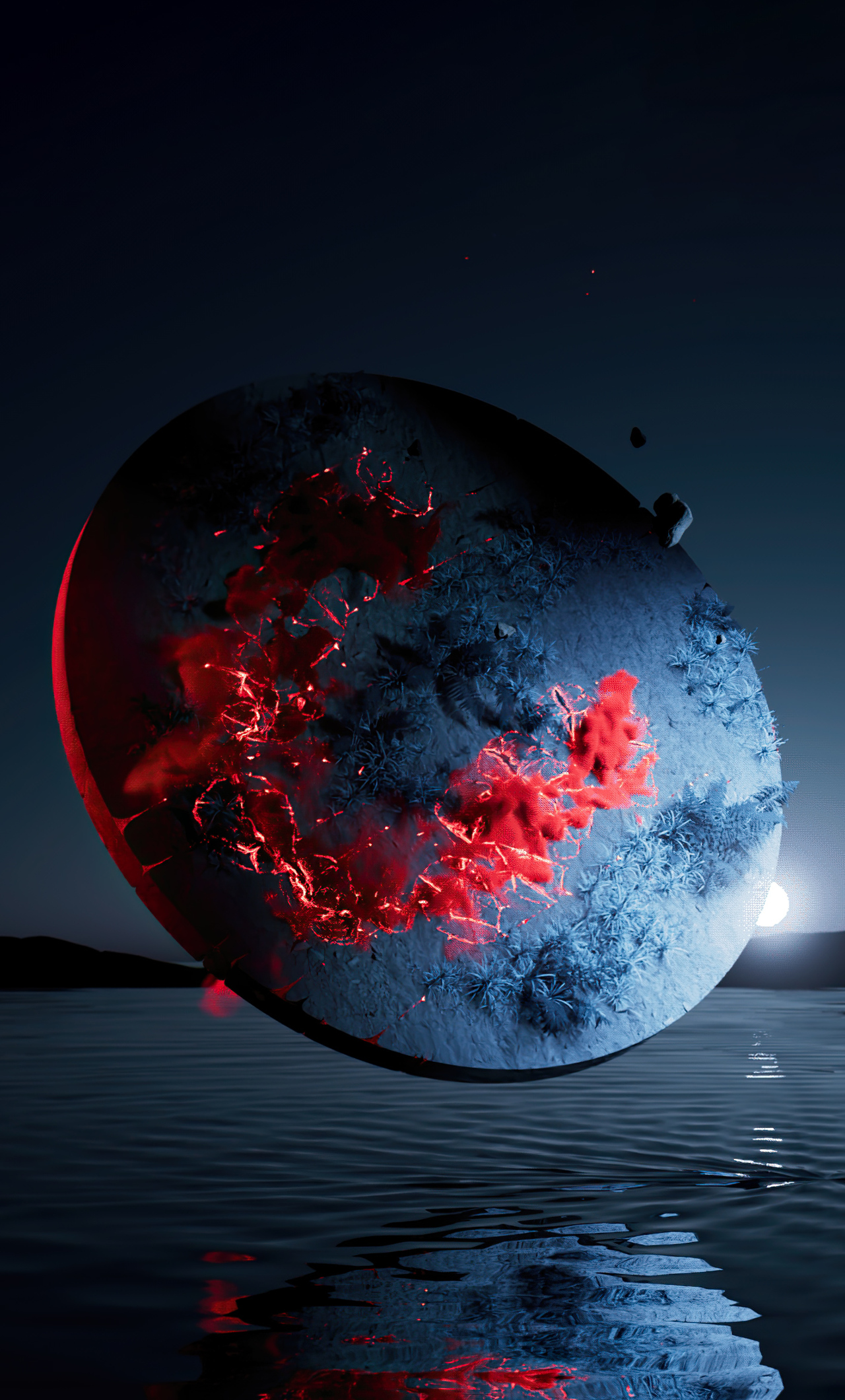 Moody And Dark Landscape 4k