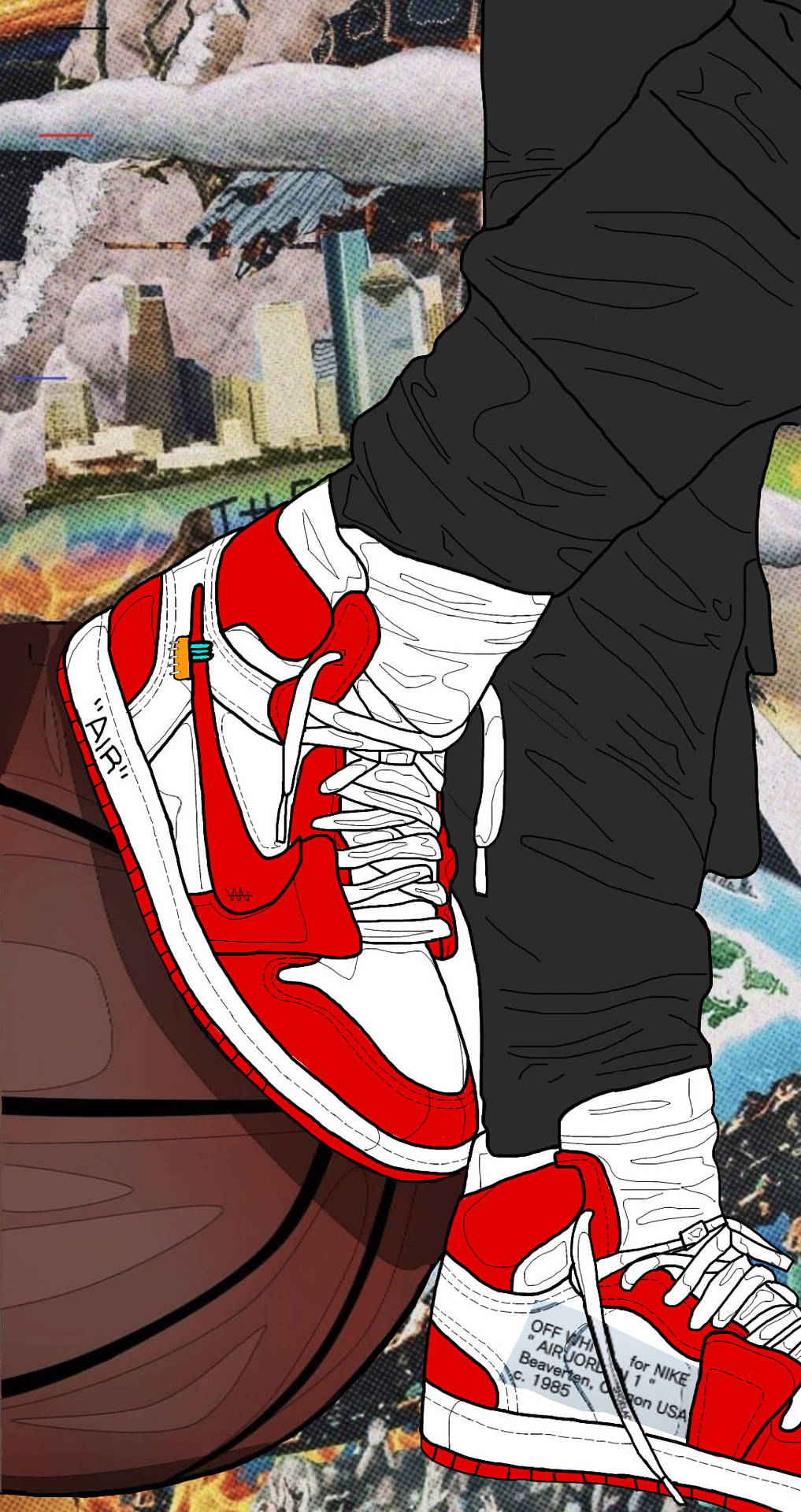 Free Nike Jordan 1 HD Wallpaper