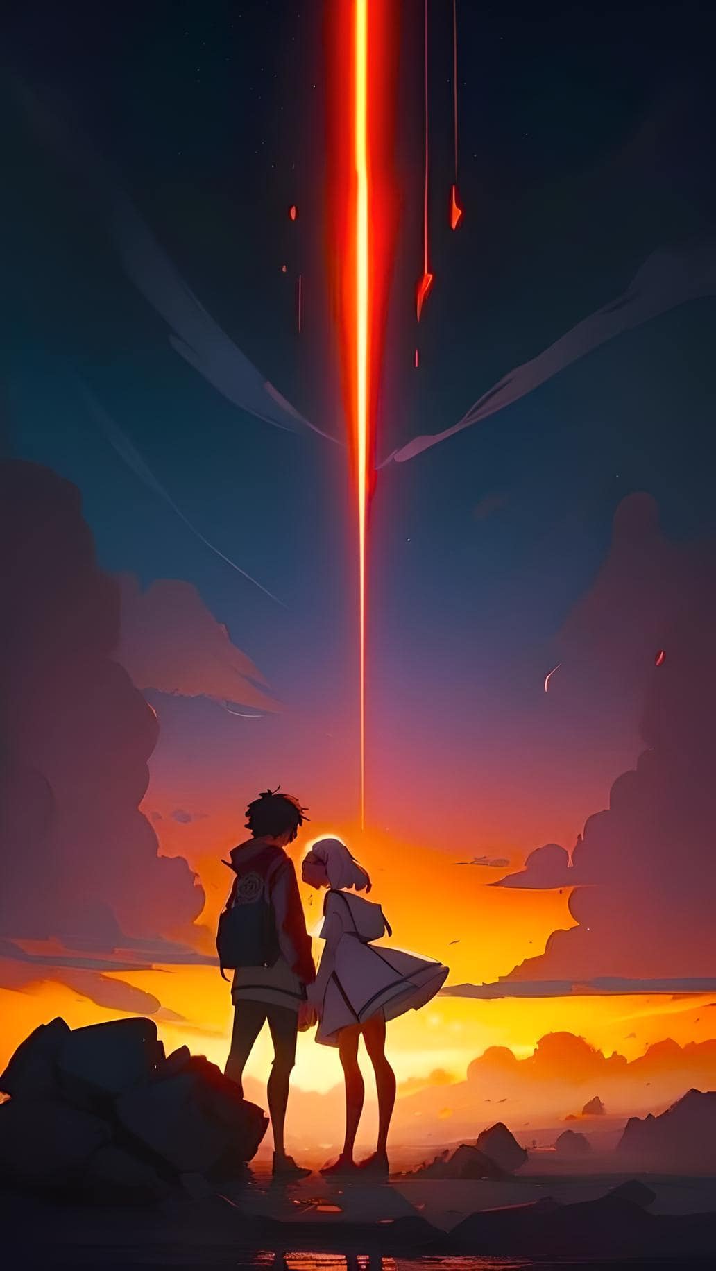 iPhone 15 Wallpaper Anime Girl With