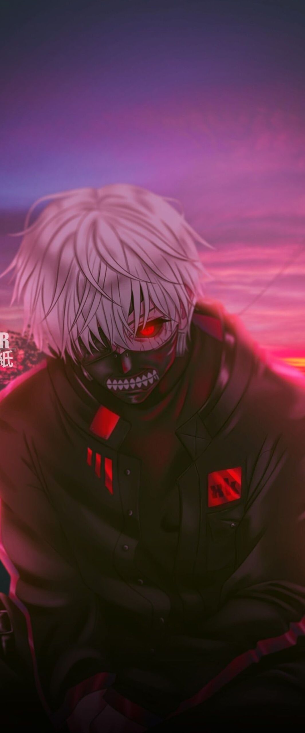 Best Vaporwave Anime Girl iPhone