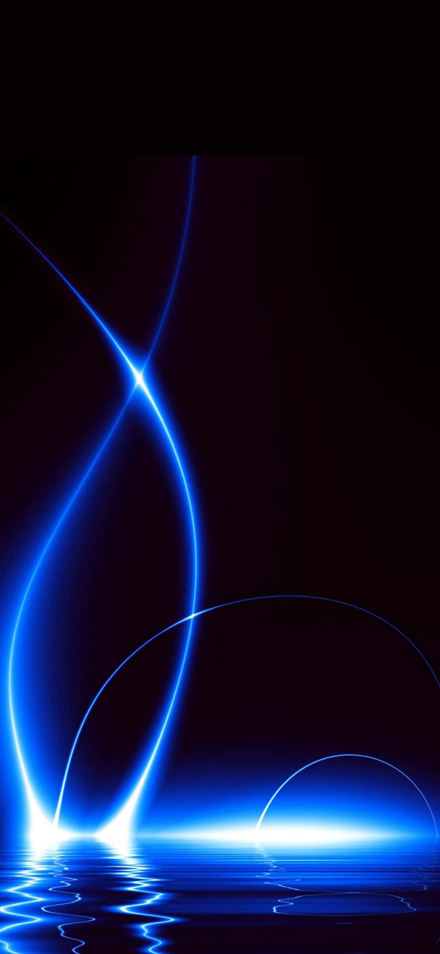 Blue iPhone Wallpaper