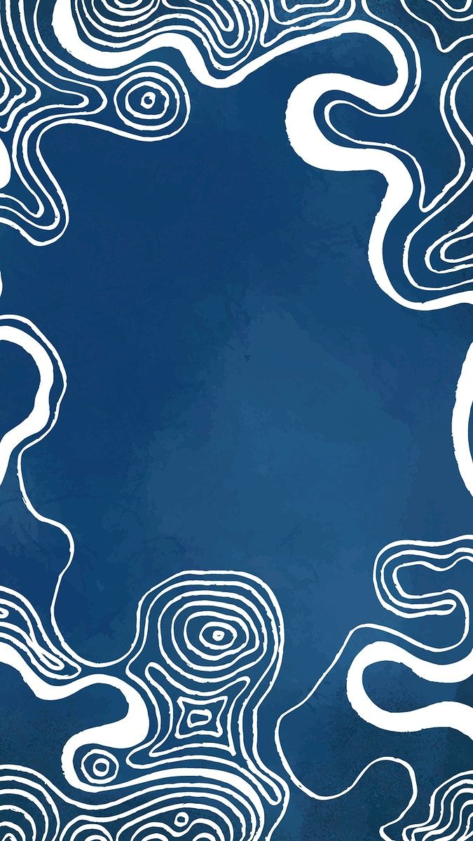 iPhone Blue Design Wallpapers Wallpaper Cave