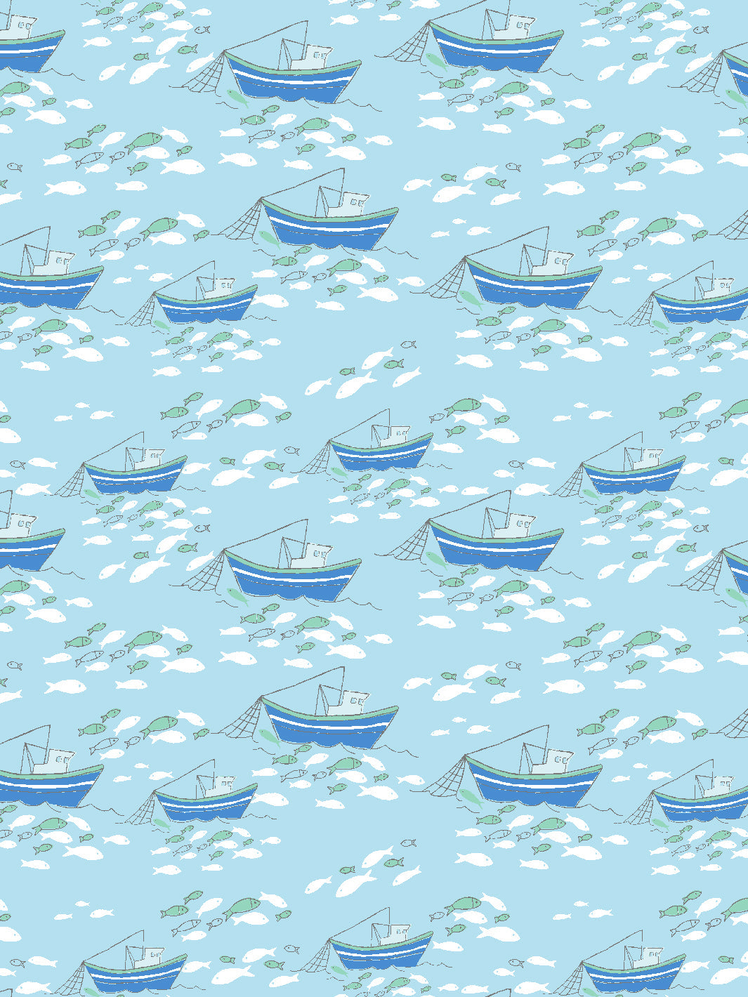 Fishing Boats' Wallpaper