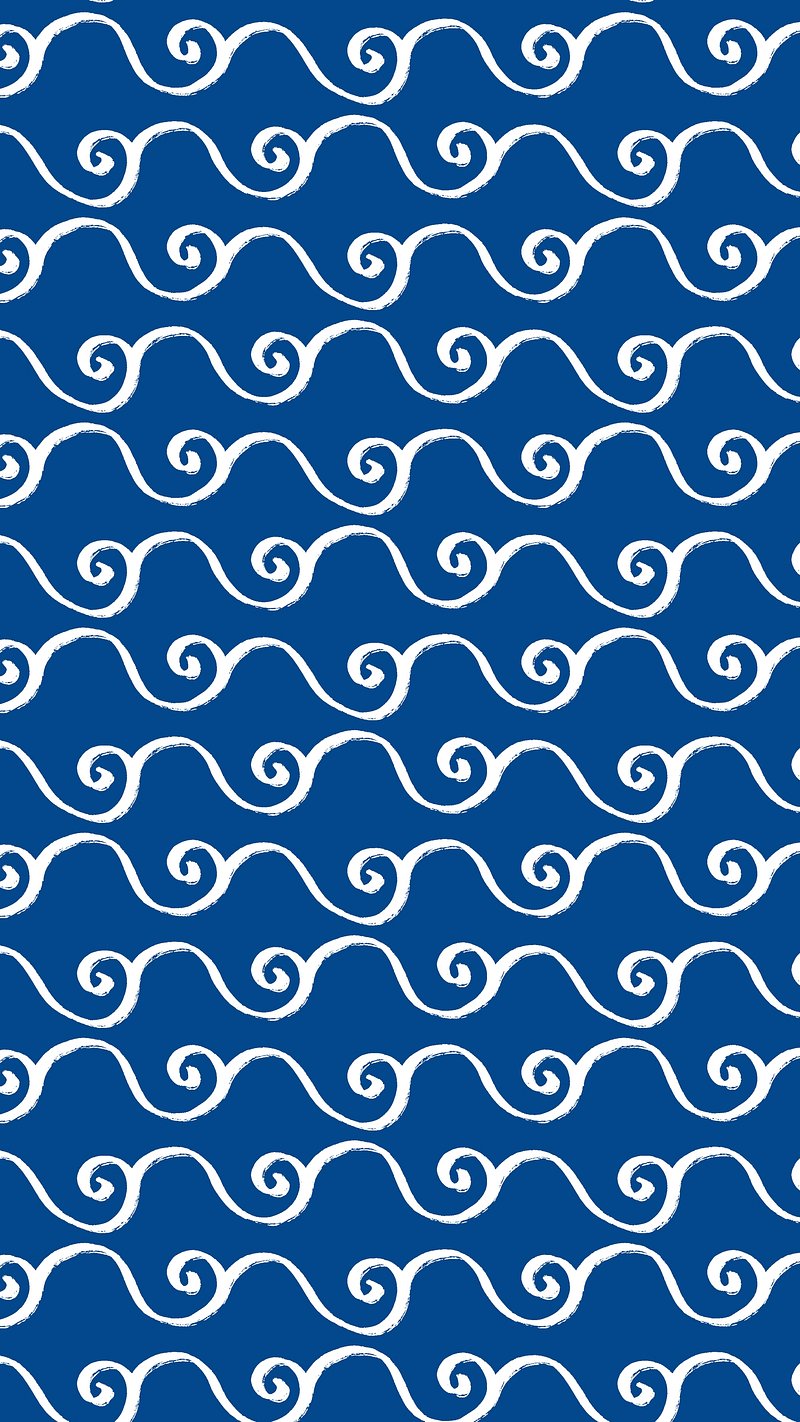 Blue iPhone wallpaper aesthetic wave