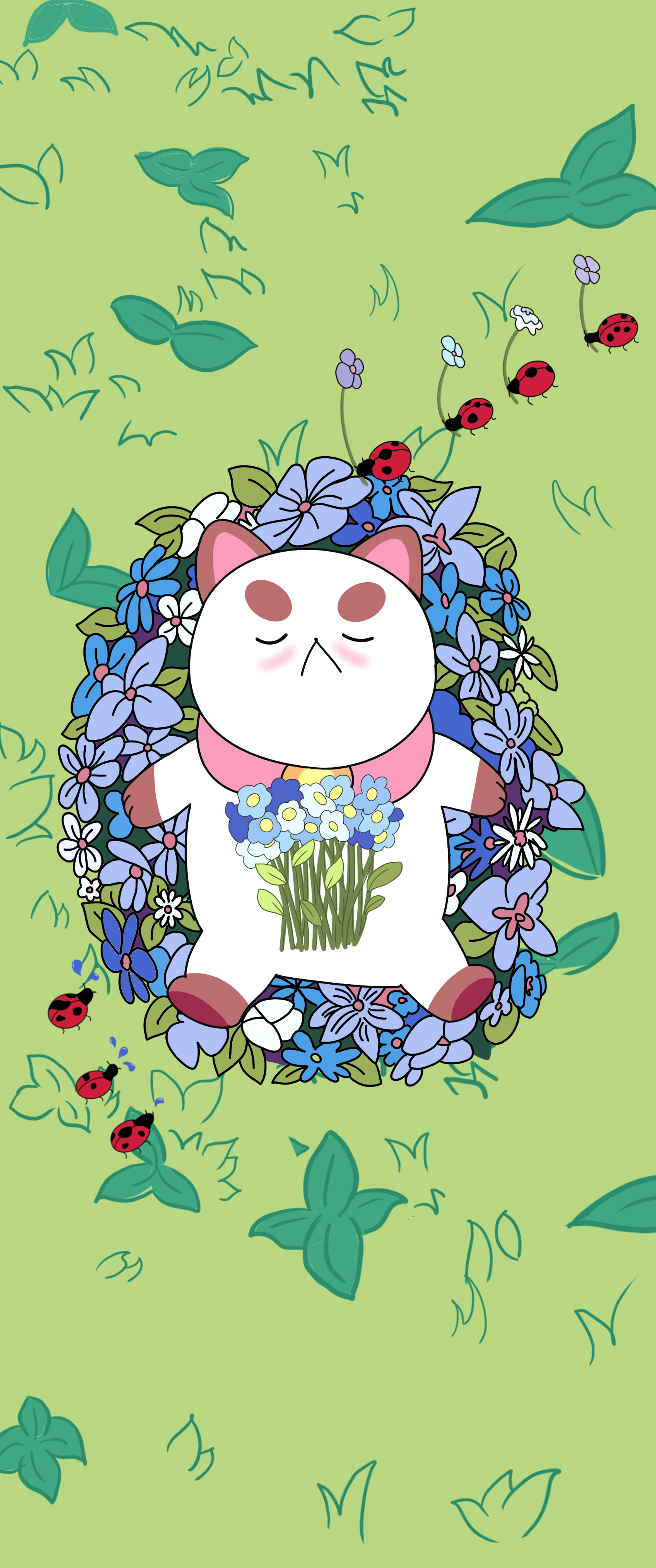 some pure puppycat phone wallpaper i
