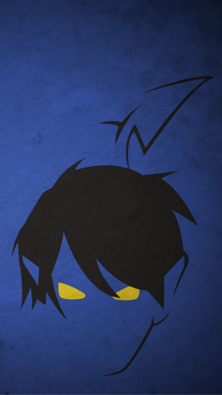 Dark Comic Anime Face Art Drawn iPhone