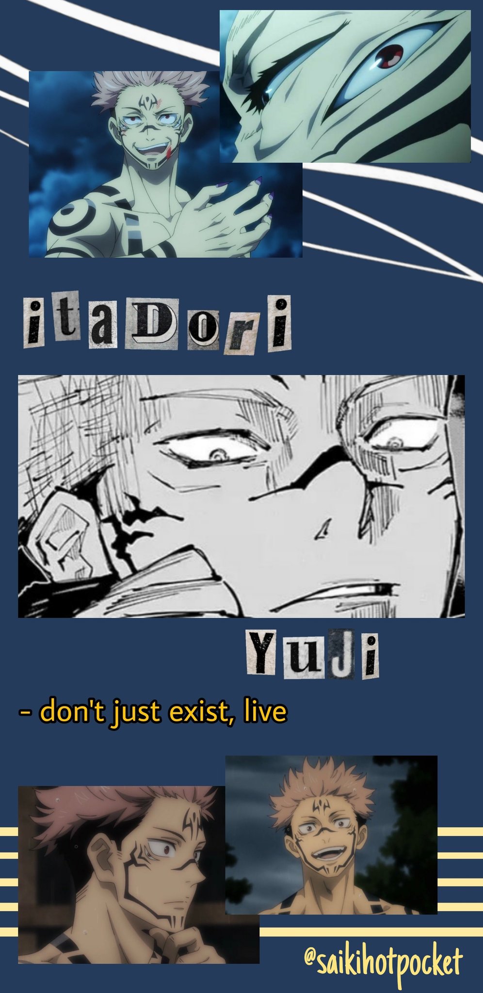 itadori yuji wallpaper :D