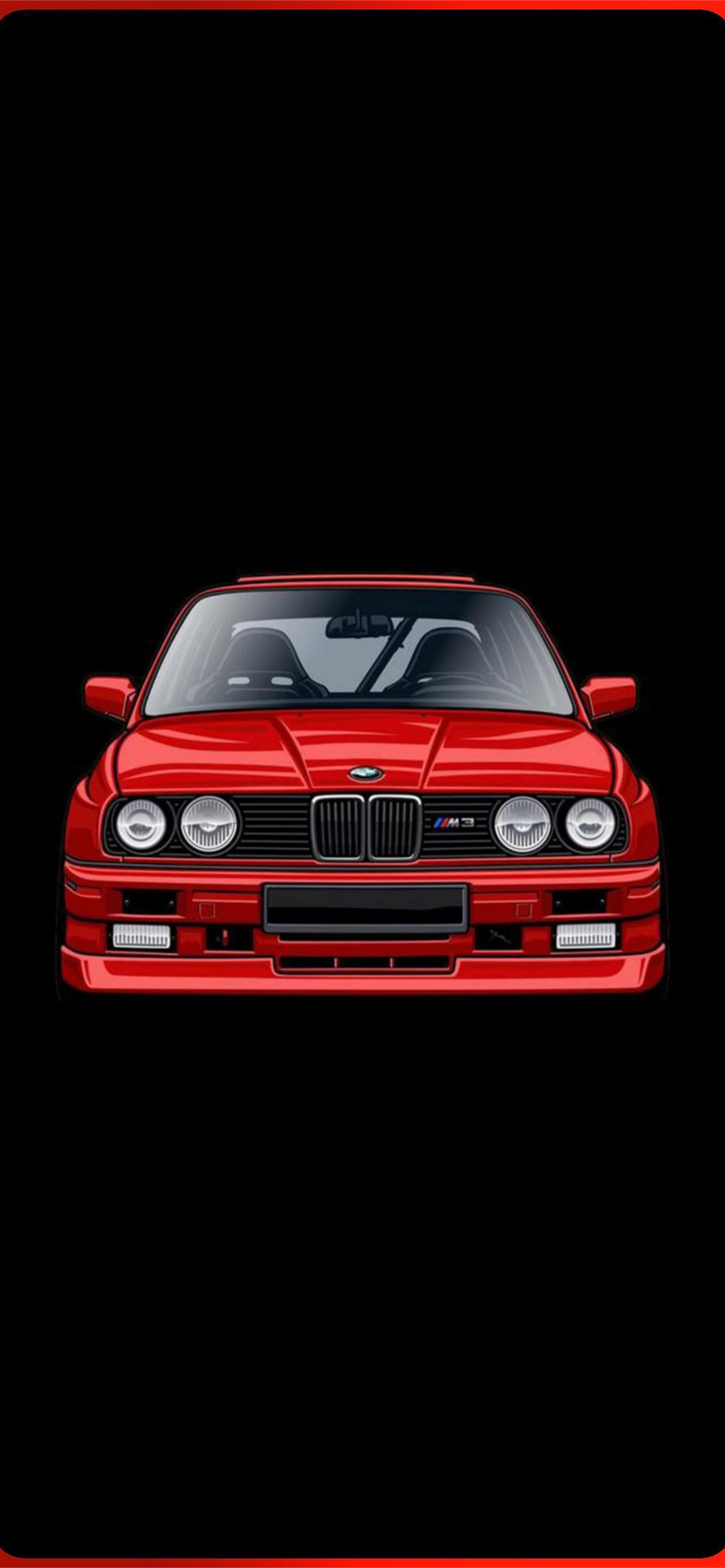 BMW E30 M3 Note10 iPhone Wallpaper