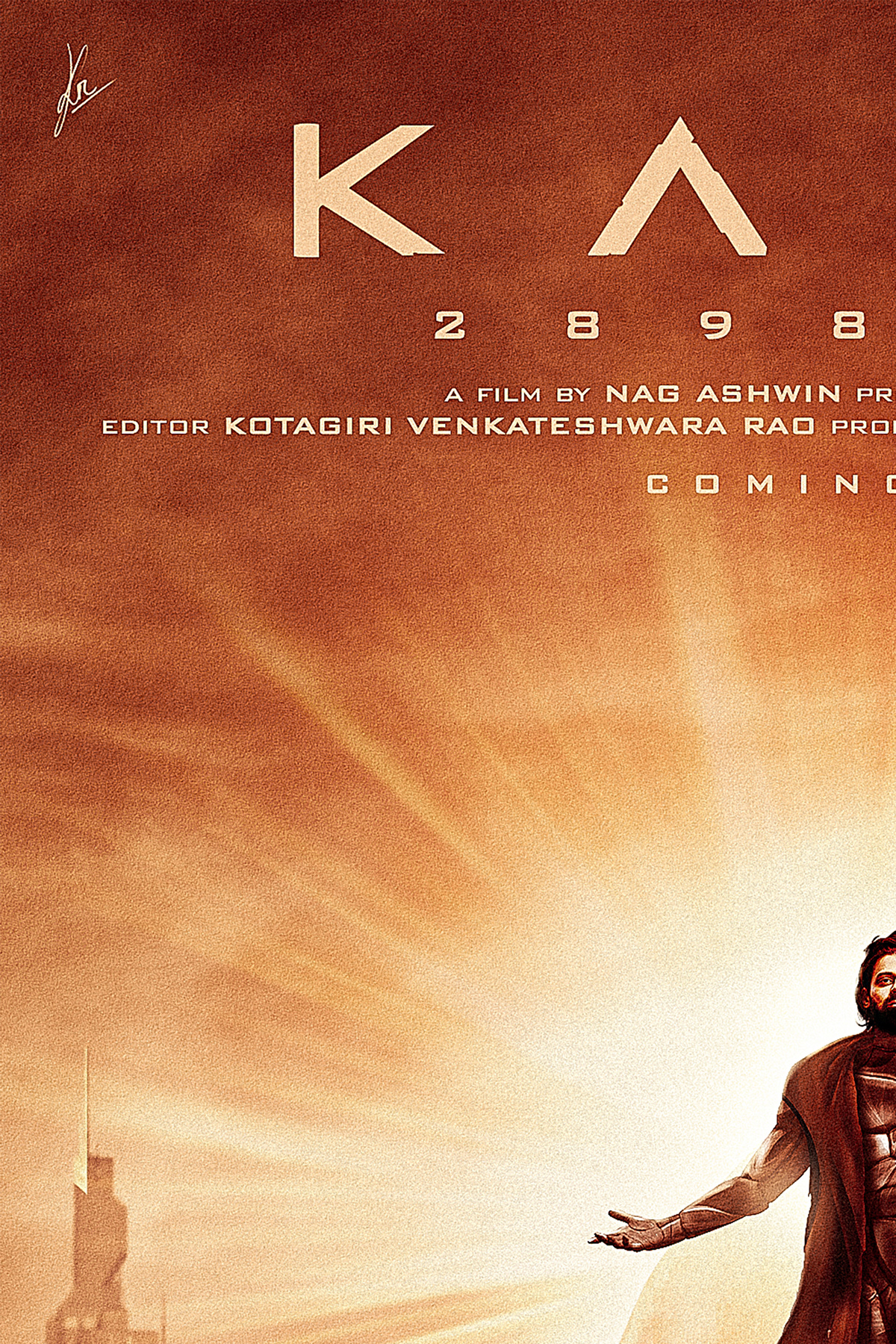 KALKI 2898 A.D FAN MADE POSTER DESIGN