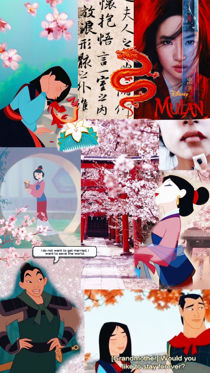 Mulan Disney background. Disney