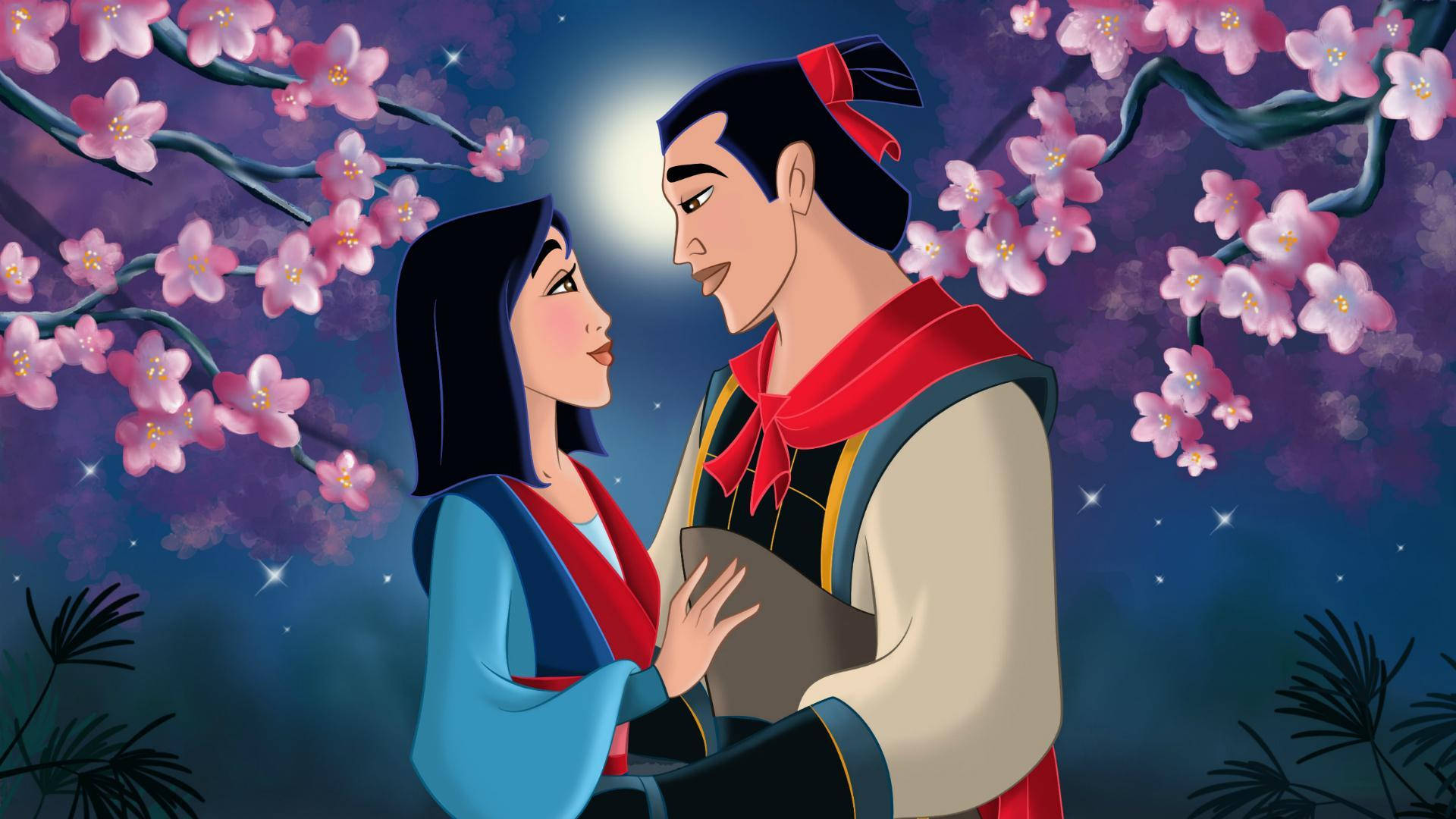 Download free Romantic Mulan And Li