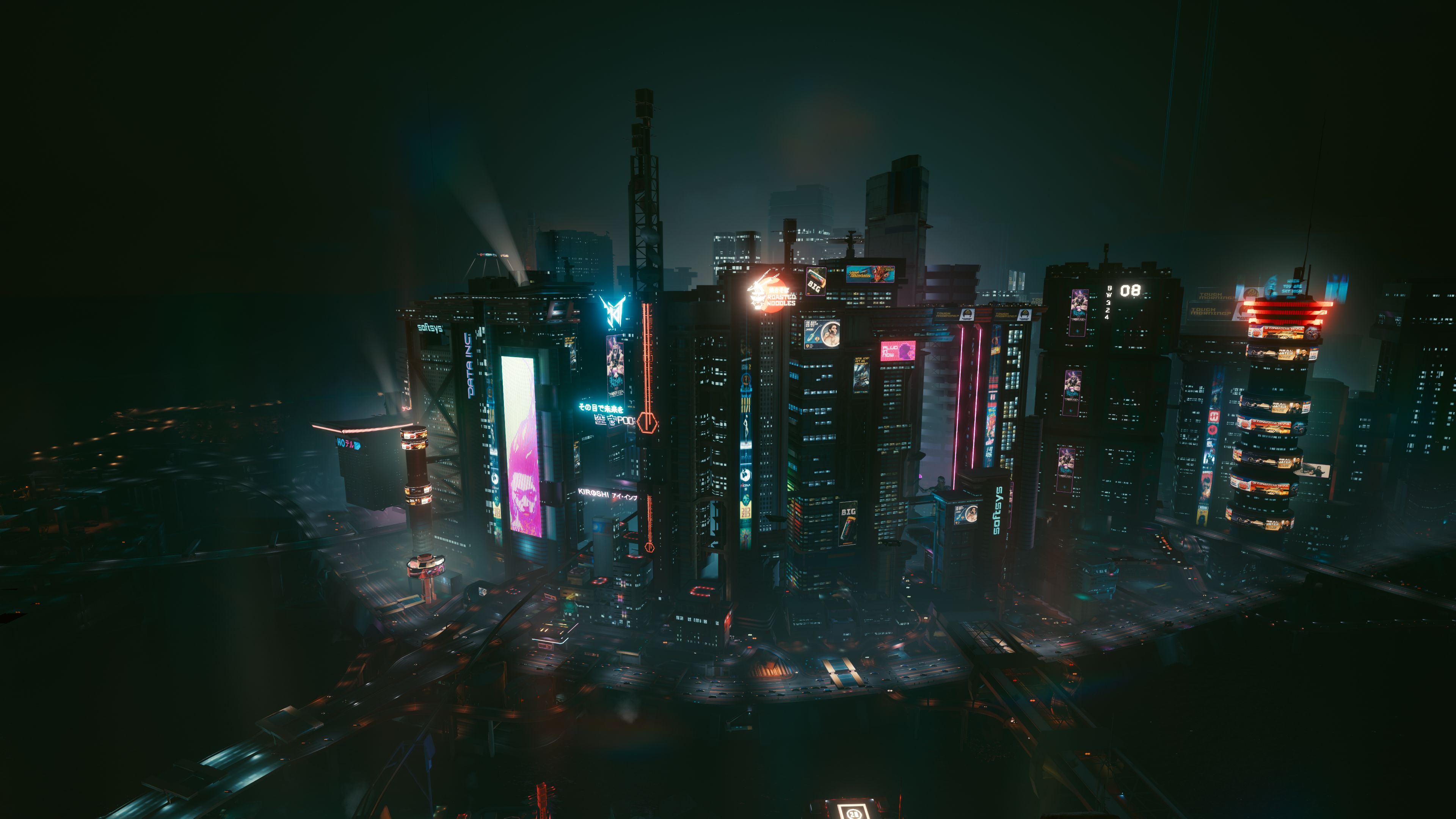 Night City (Cyberpunk 2077) wallpaper