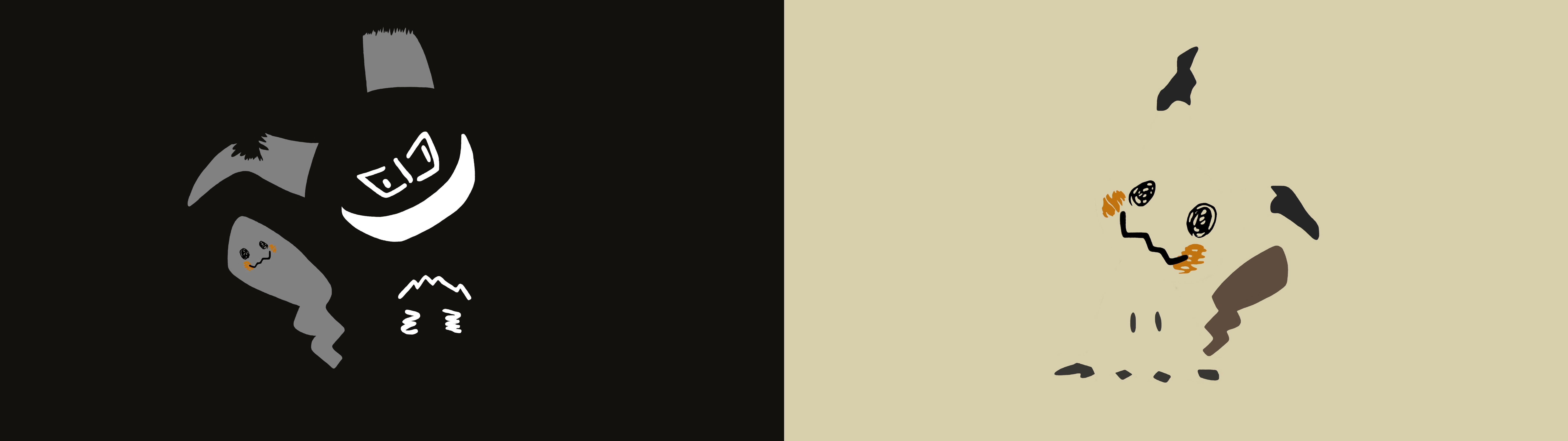 Dual Screen Mimikyu Wallpaper. It's My