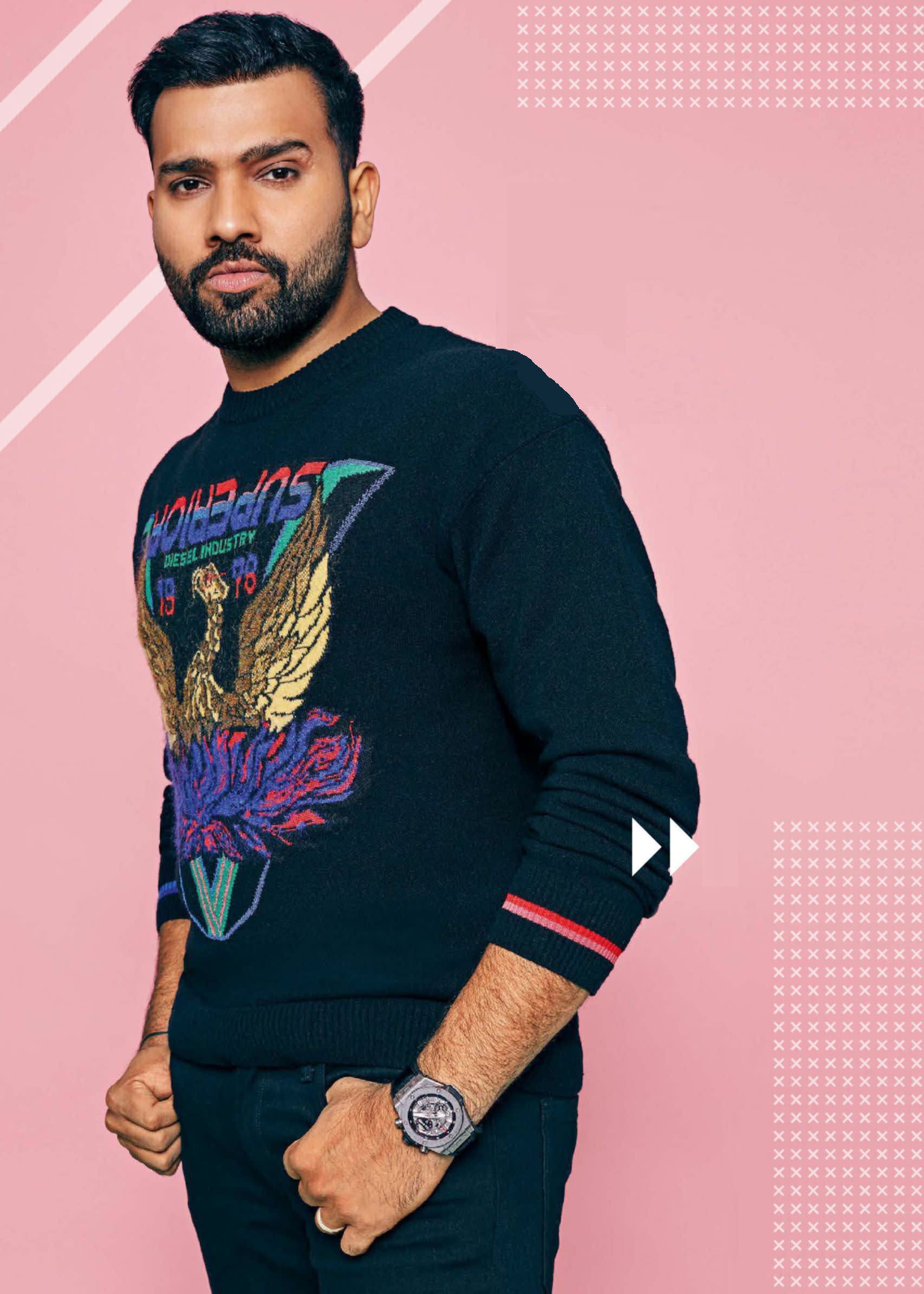 Rohit Sharma Stylish Pic. Rohit Sharma