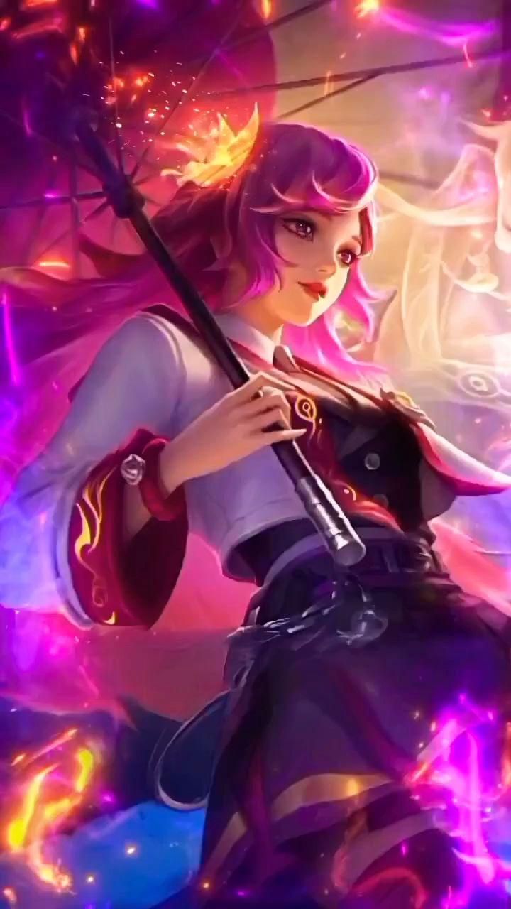 Kagura Exorcist HD Live Wallpaper