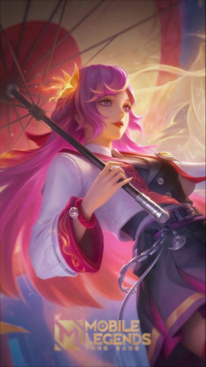 Warrior angel illustration, Anime