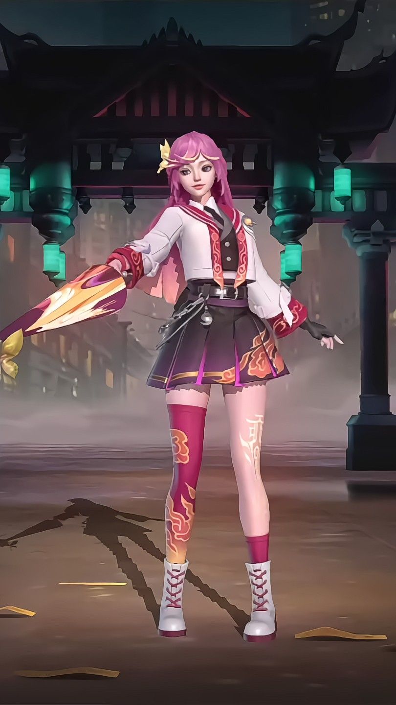 Kagura Exorcists butterfly. Cute poses