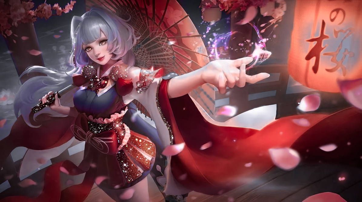 Aesthetic Wallpaper Kagura Mobile Legends