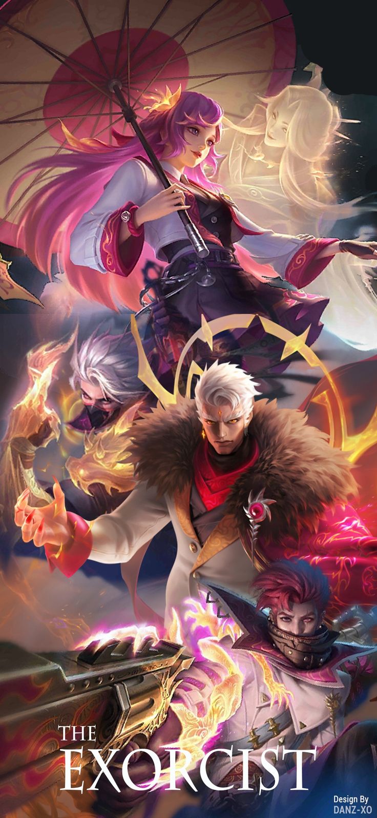 Exorcist mlbb. Recent anime, Anime