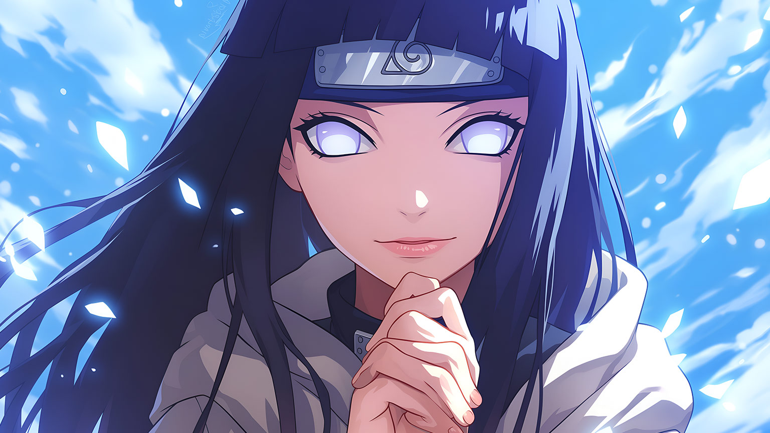 Naruto Hinata Hyuga Desktop Wallpaper