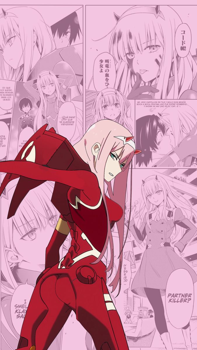 Zero Two Aesthetic Wallpaper